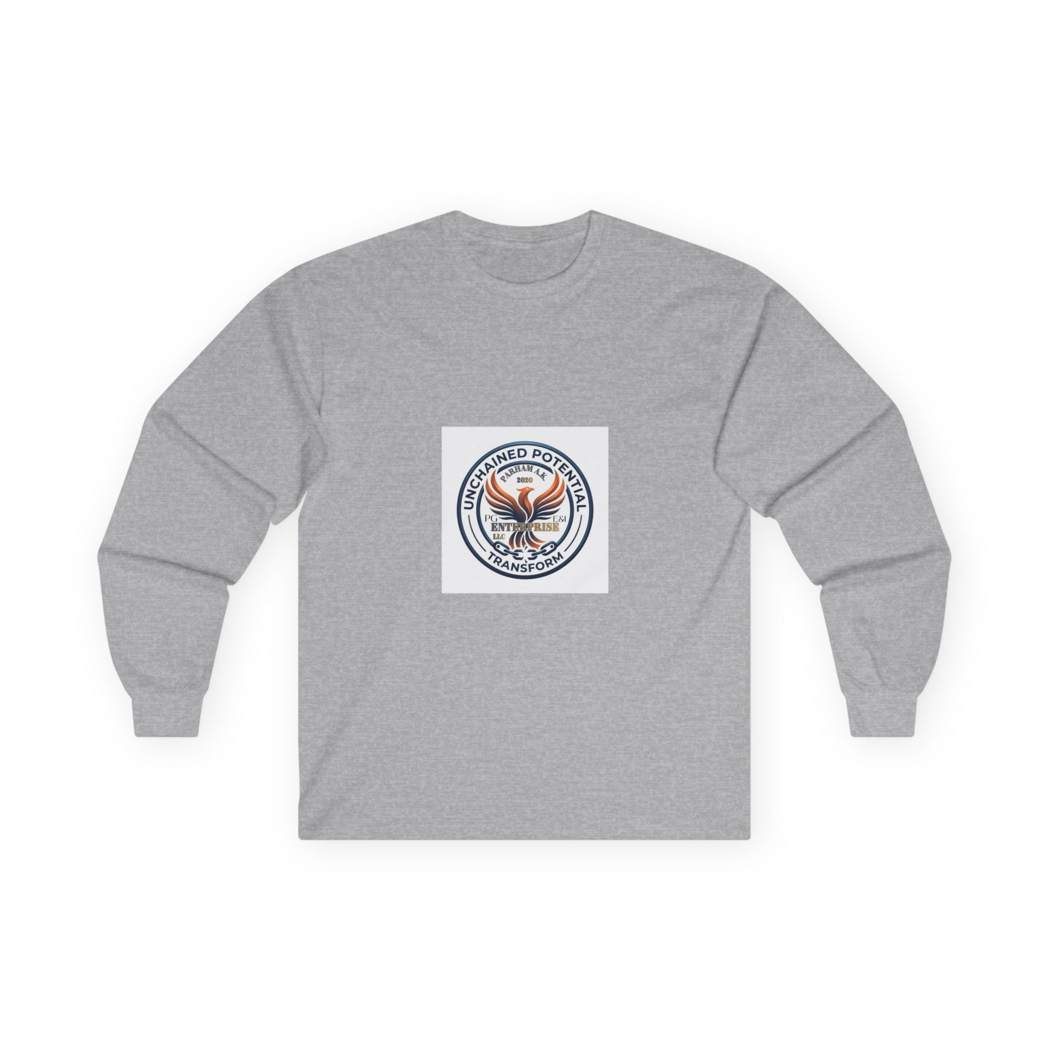Eagle Shield Emblem Long Sleeve Tee