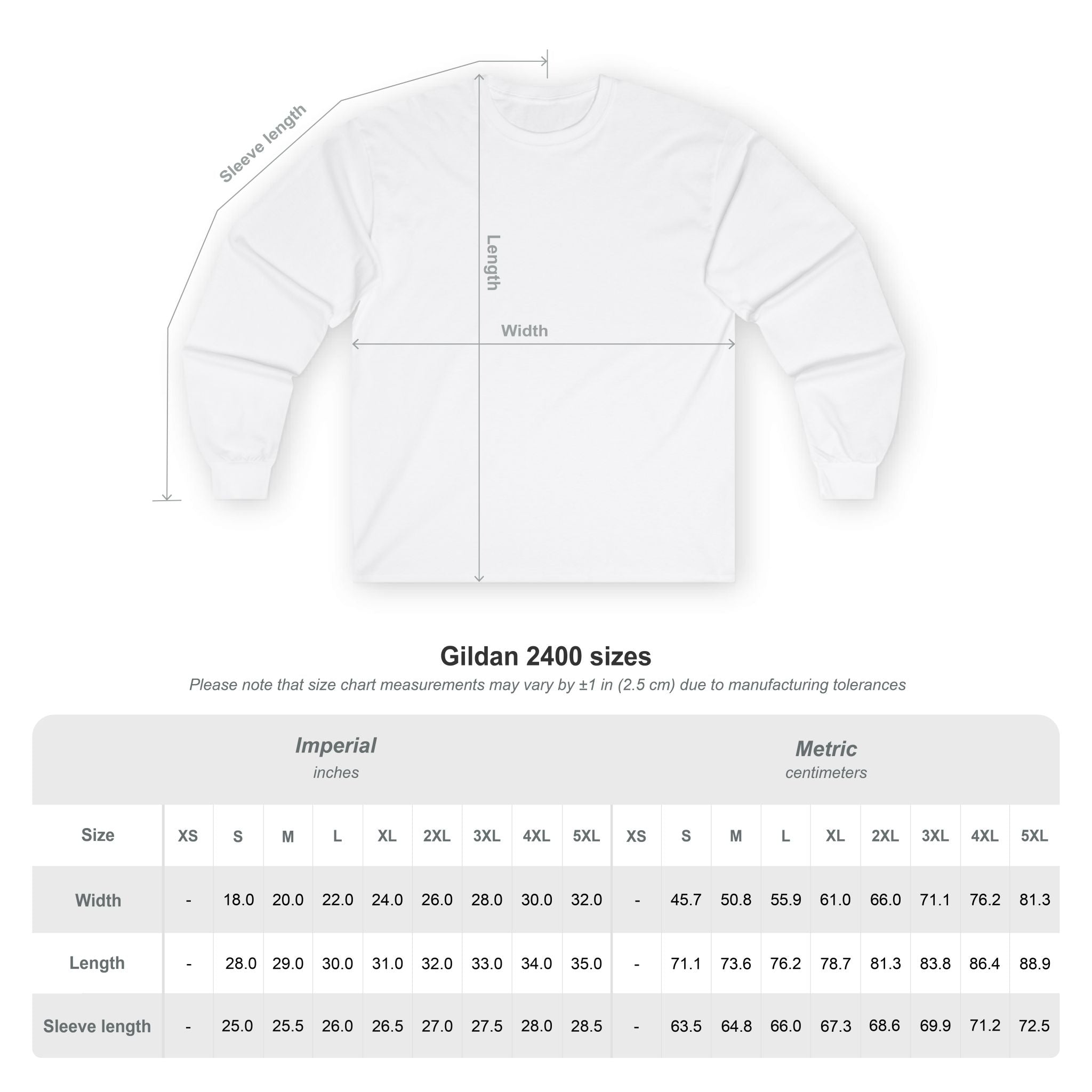 Eagle Shield Emblem Long Sleeve Tee