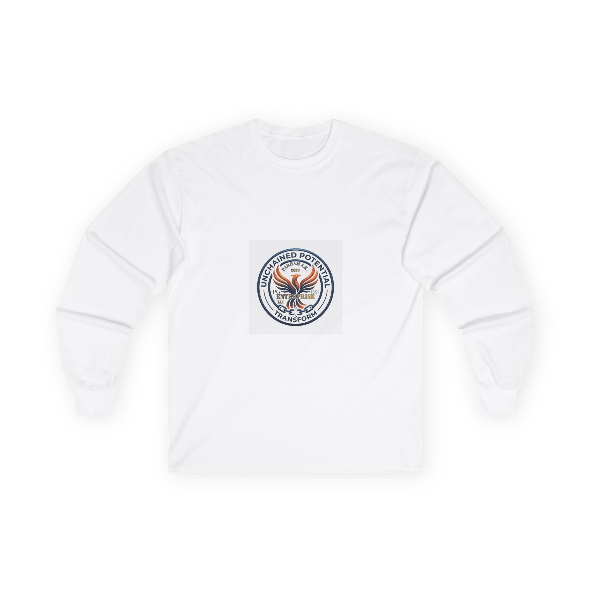Eagle Shield Emblem Long Sleeve Tee