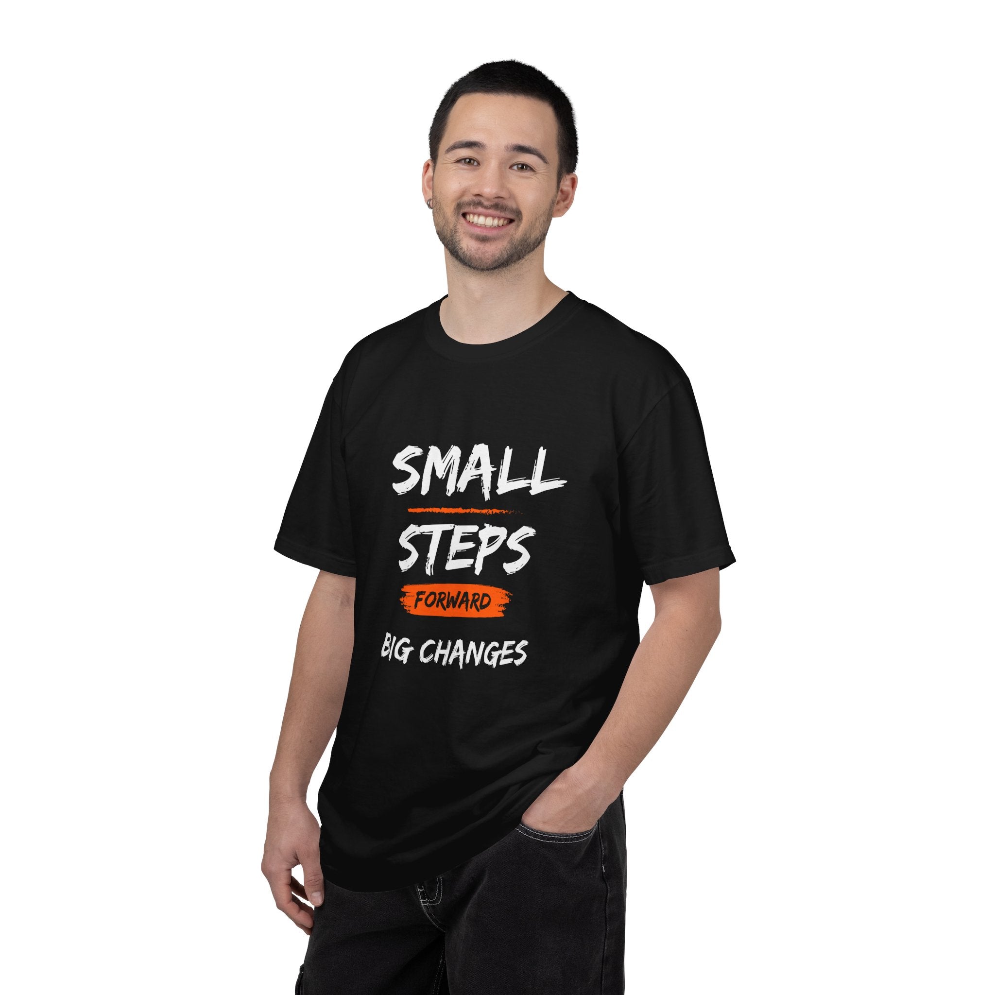 Small Steps Forward T‑Shirt — Motivational Quote Tee