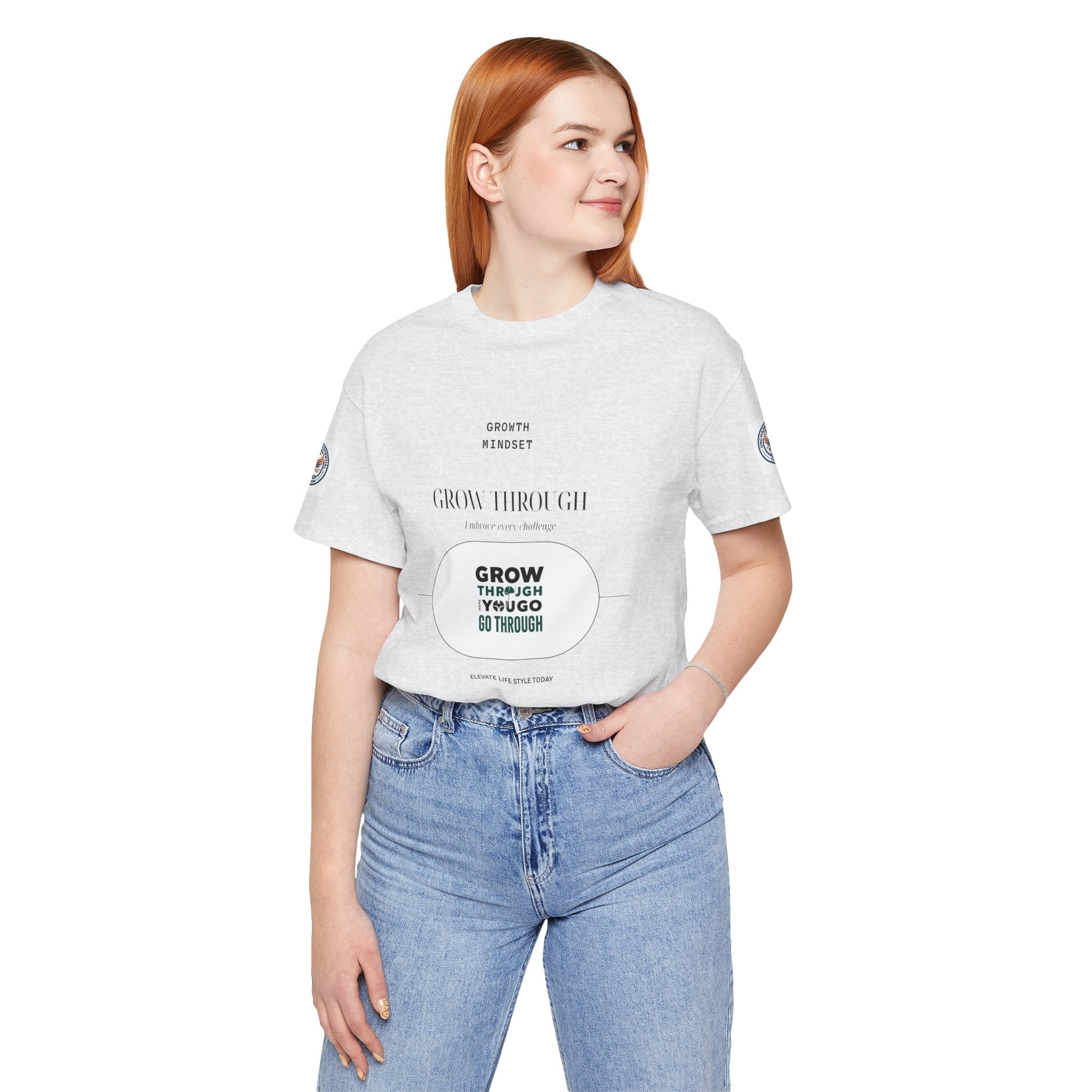 Grow Through It Motivational Tee