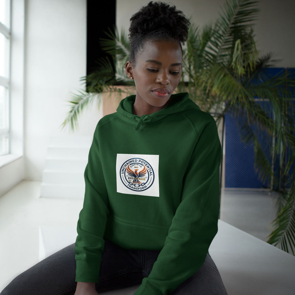 Vintage NYC Street Photo Hoodie — Times Square Statue Graphic Sweatshirt