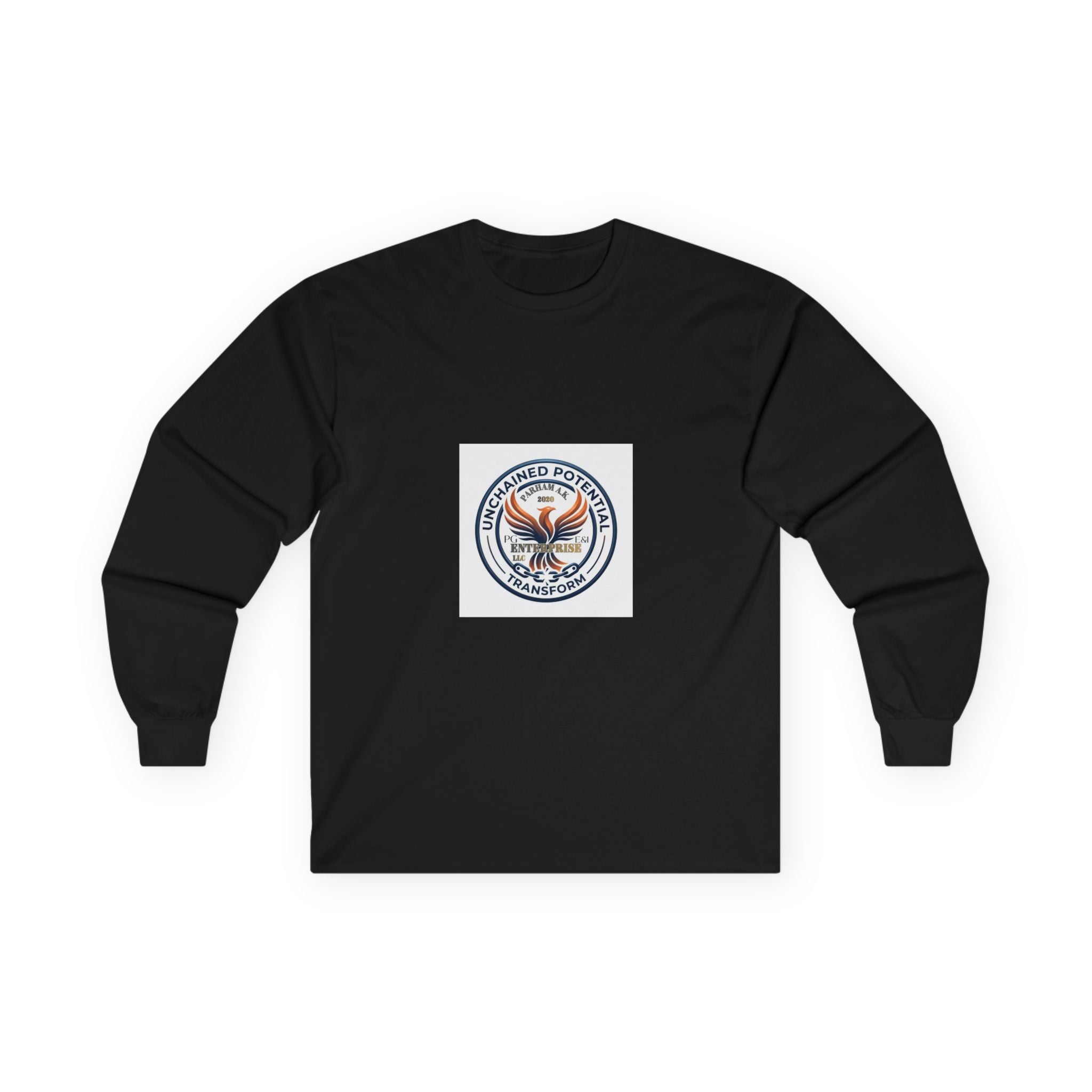 Eagle Shield Emblem Long Sleeve Tee
