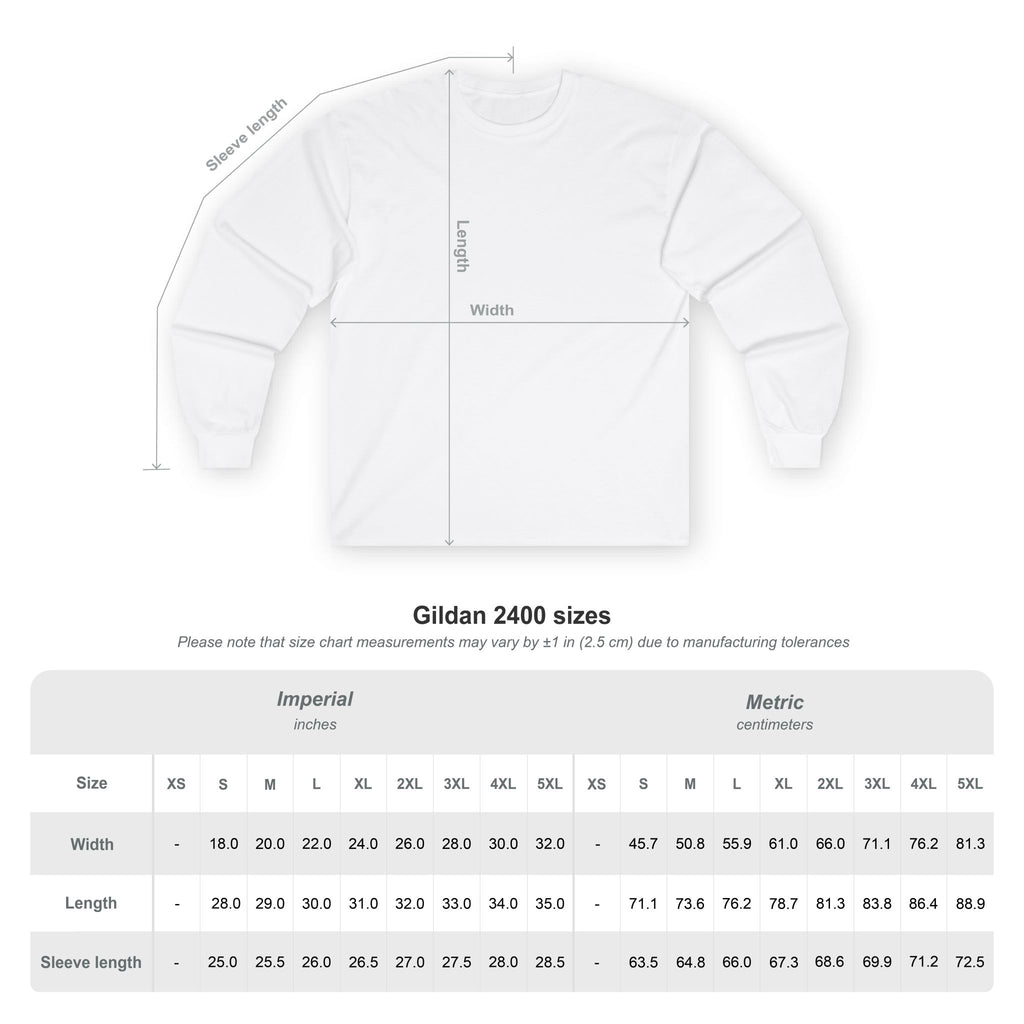 Eagle Shield Emblem Long Sleeve Tee