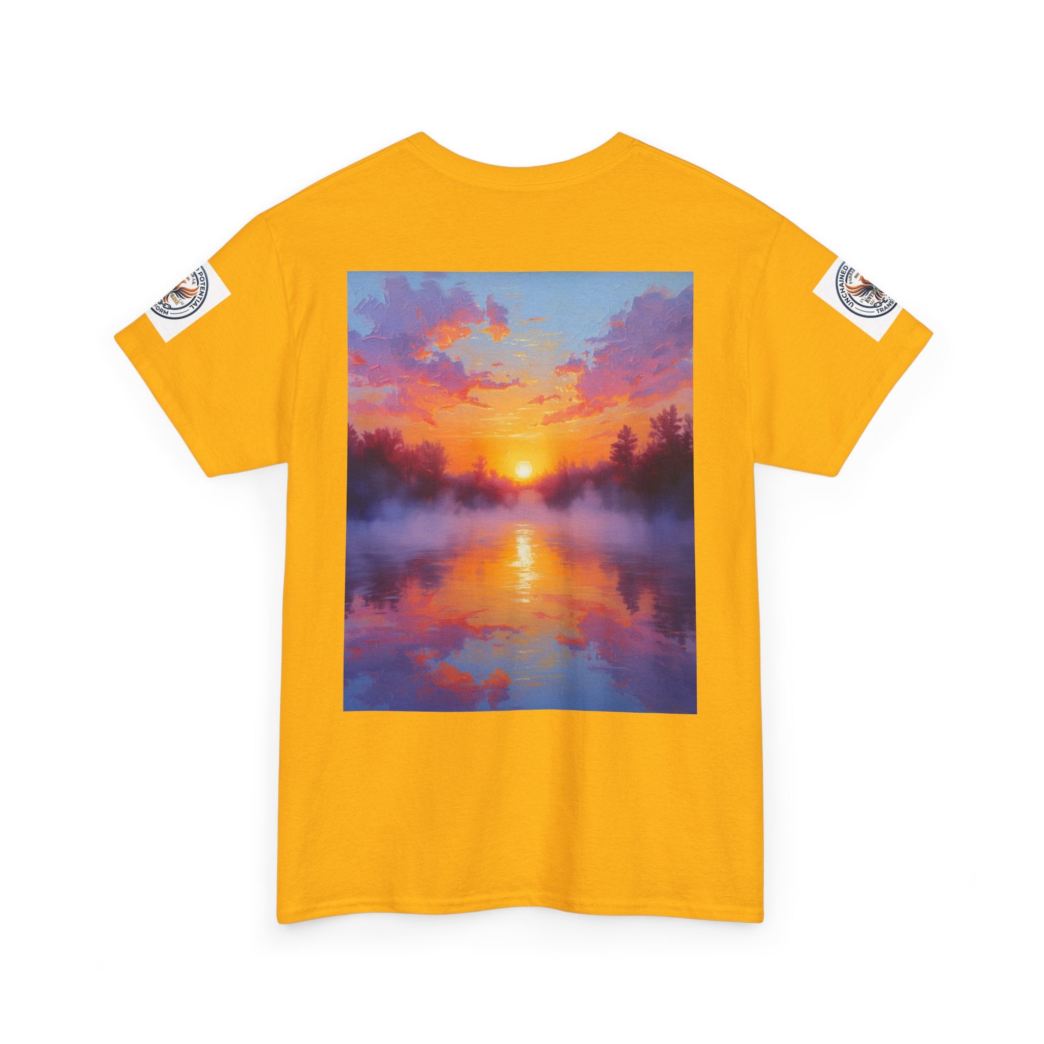 Stay Focused on Today Tee — Inspirational Motivational Cotton T‑Shirt