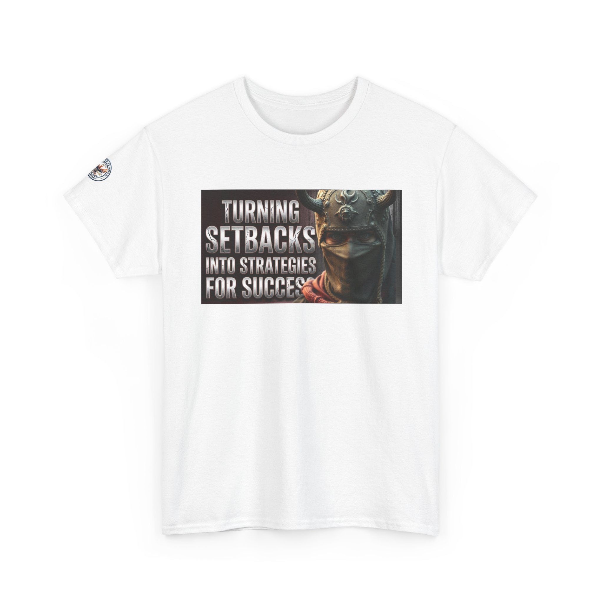Turning Setbacks into Strategies Tee — Motivational Success T-Shirt
