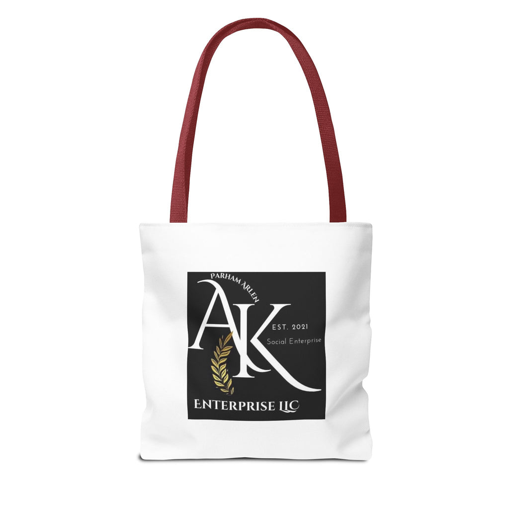 Inspirational Book Cover Tote Bag — "Unchained Potential to Rise Above" Design