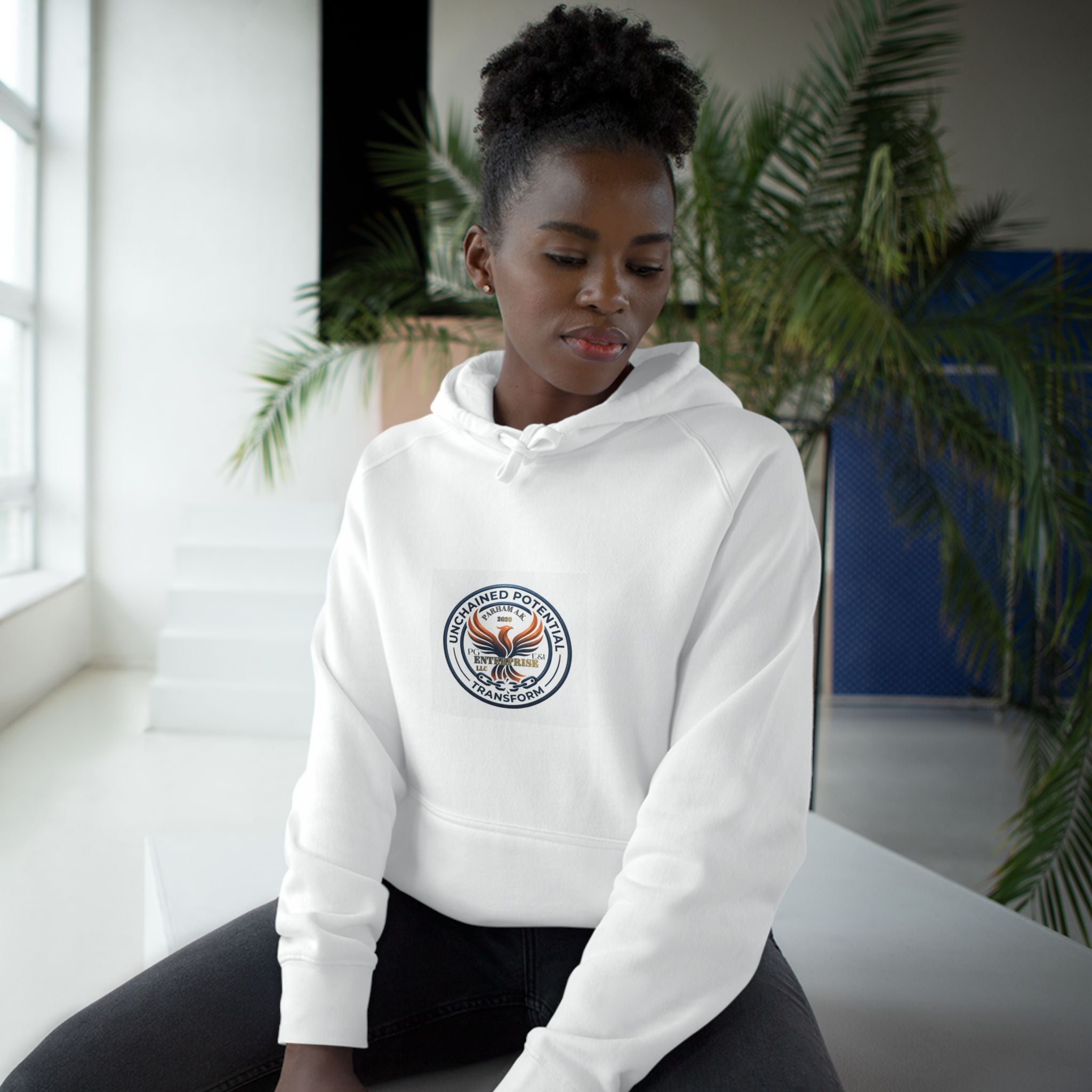 Vintage NYC Street Photo Hoodie — Times Square Statue Graphic Sweatshirt
