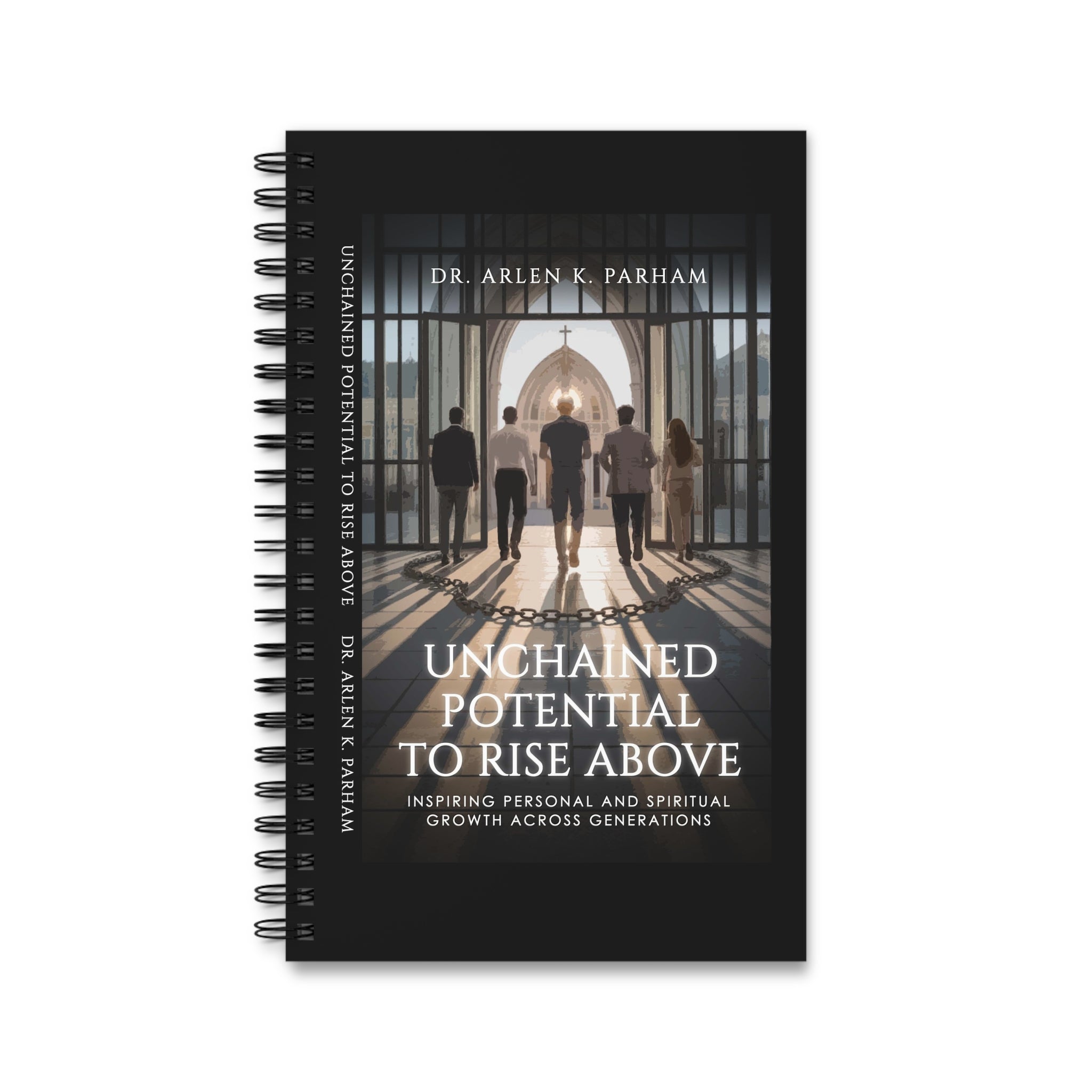 Spiral Journal — "Unchained Potential to Rise Above" Inspirational Faith Journal