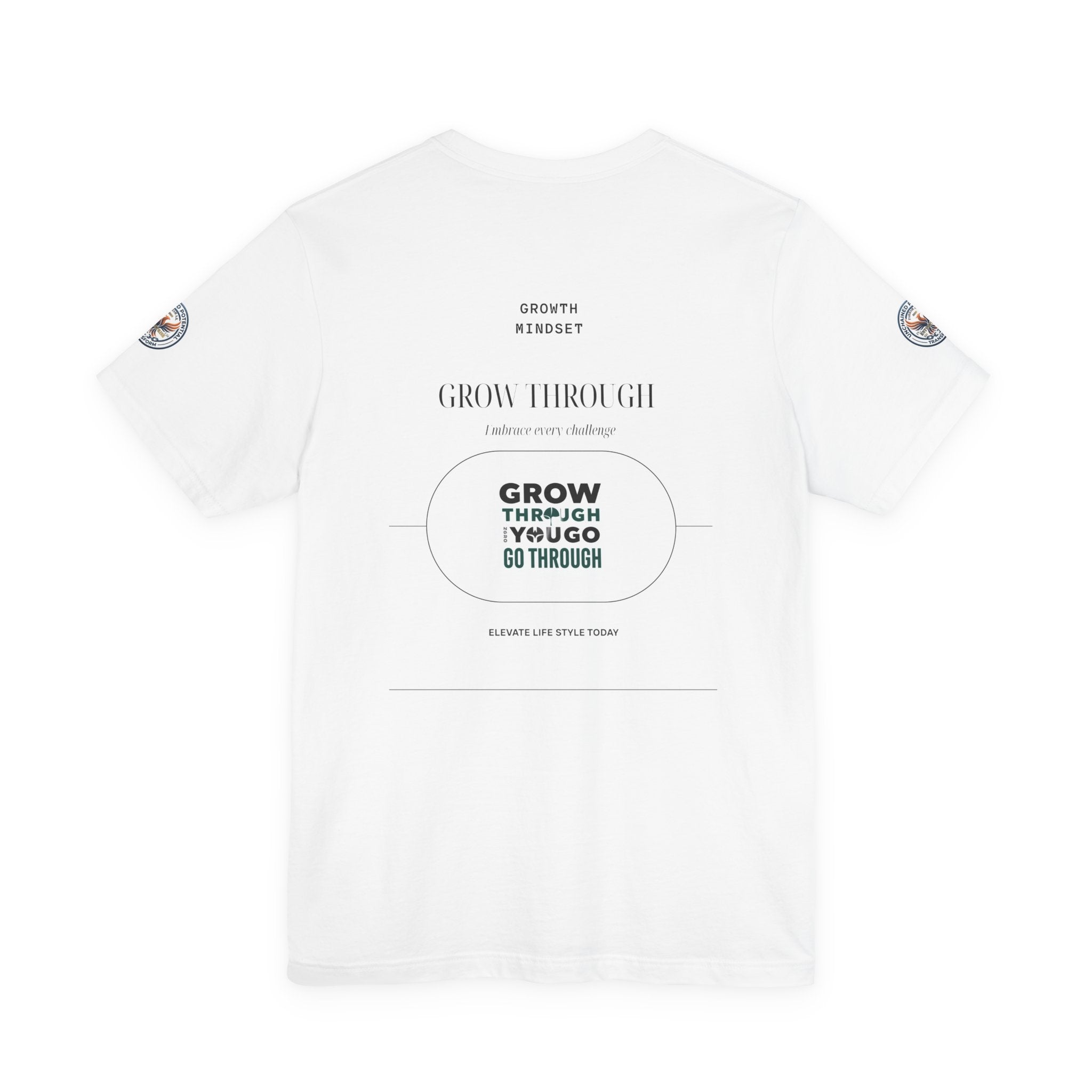 Grow Through It Motivational Tee