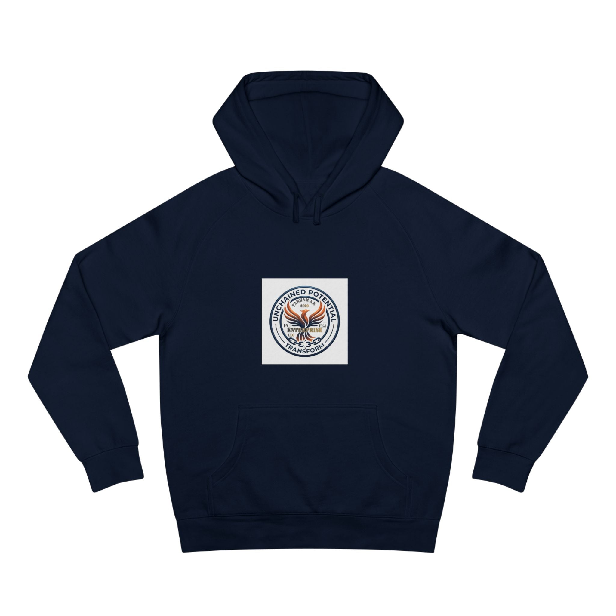 Vintage NYC Street Photo Hoodie — Times Square Statue Graphic Sweatshirt