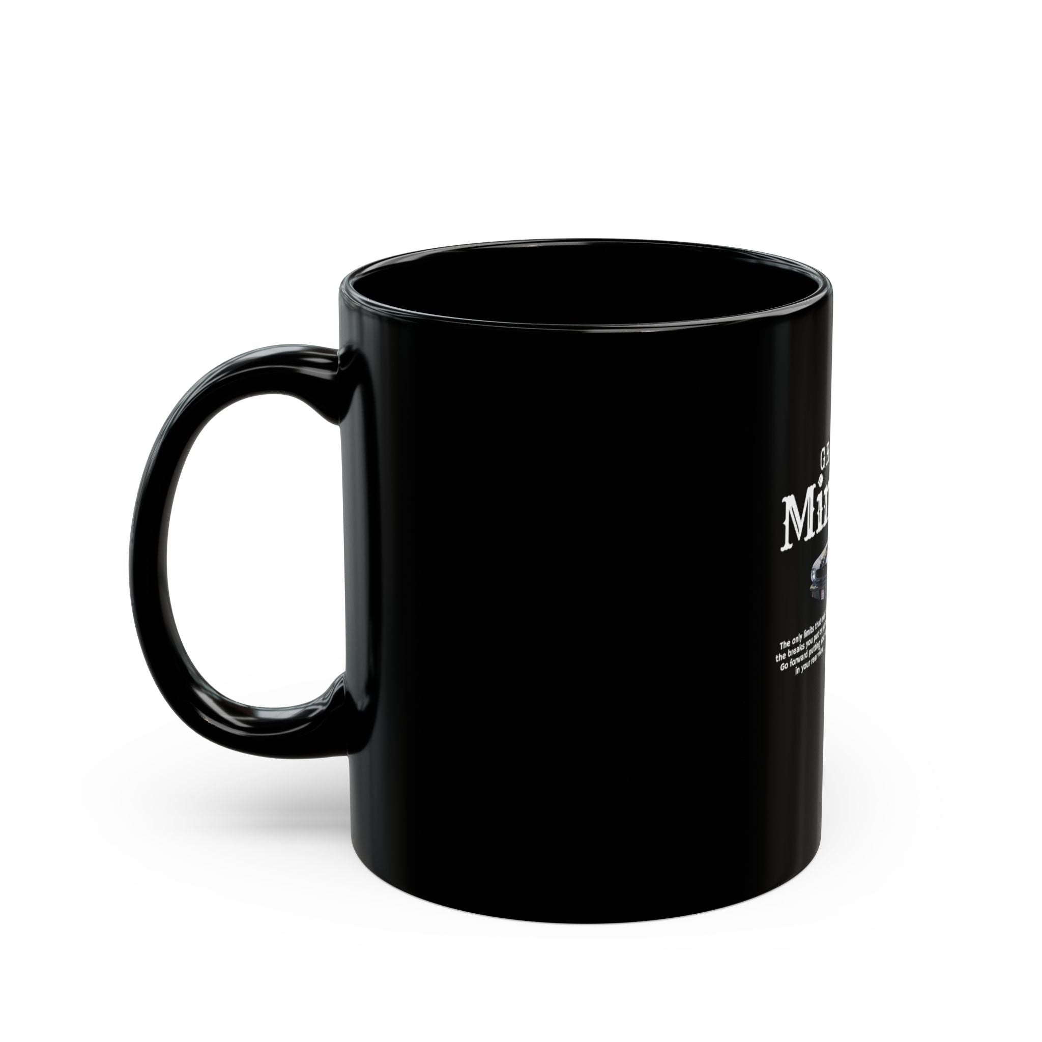 Growth Mindset Car Mug — Motivational Racing Coffee Cup (11oz & 15oz)