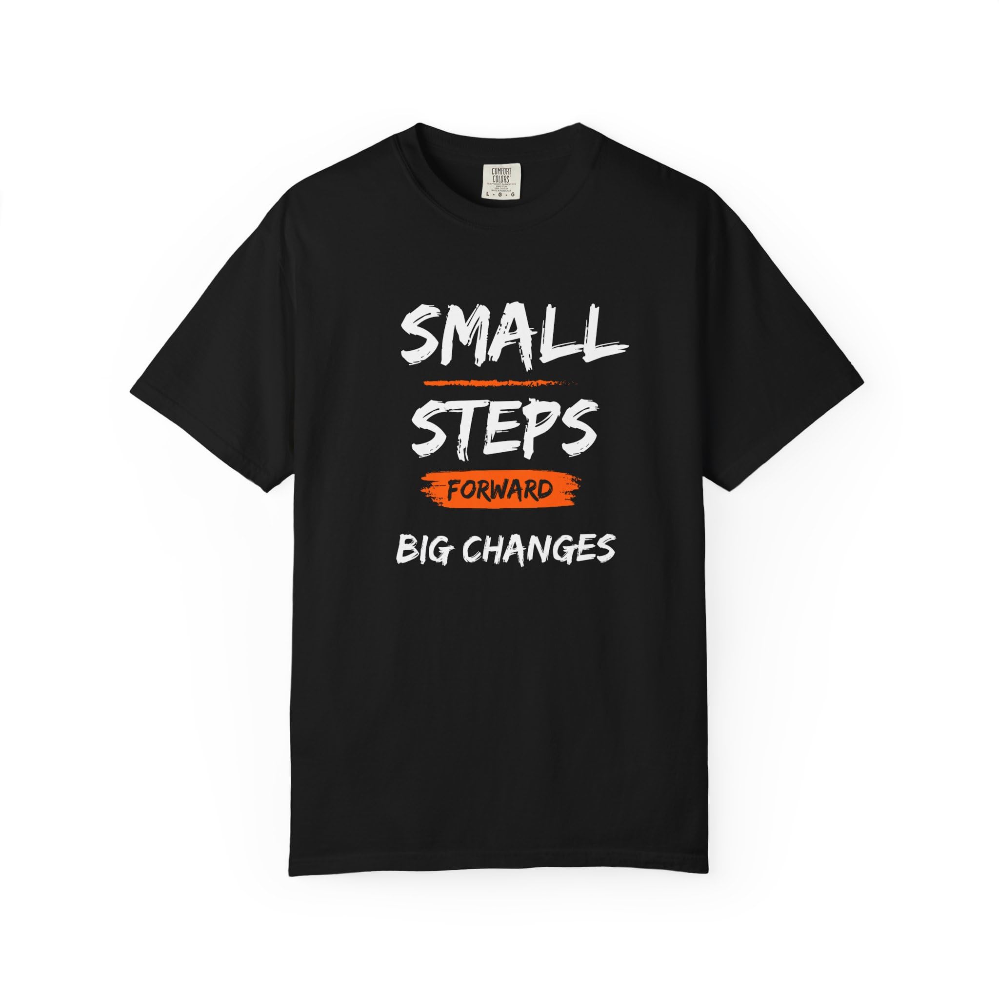 Forward Brushstroke T-Shirt | Minimal Motivational Graphic