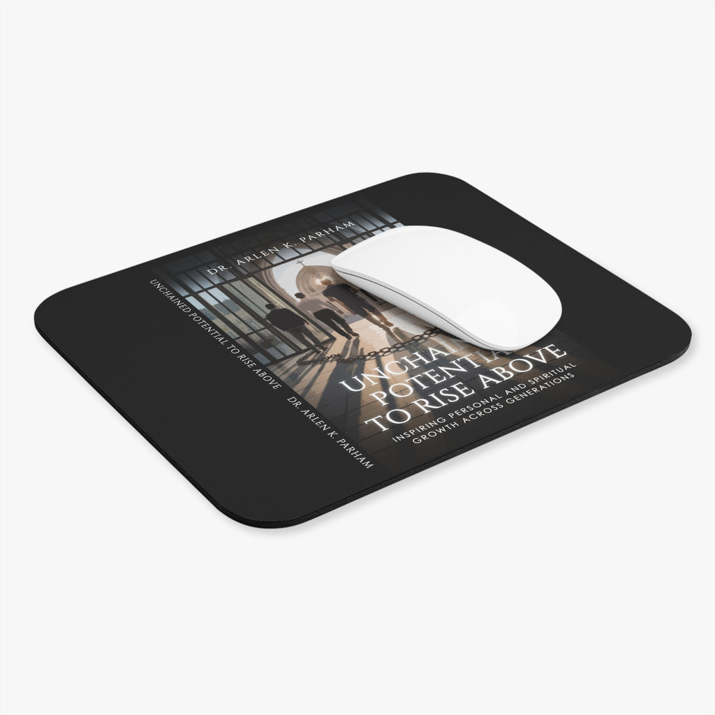 Mouse Pad — "Unchained Potential to Rise Above" Inspirational Book Cover Design