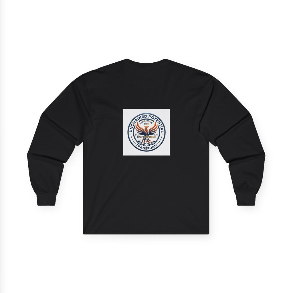 Eagle Shield Emblem Long Sleeve Tee