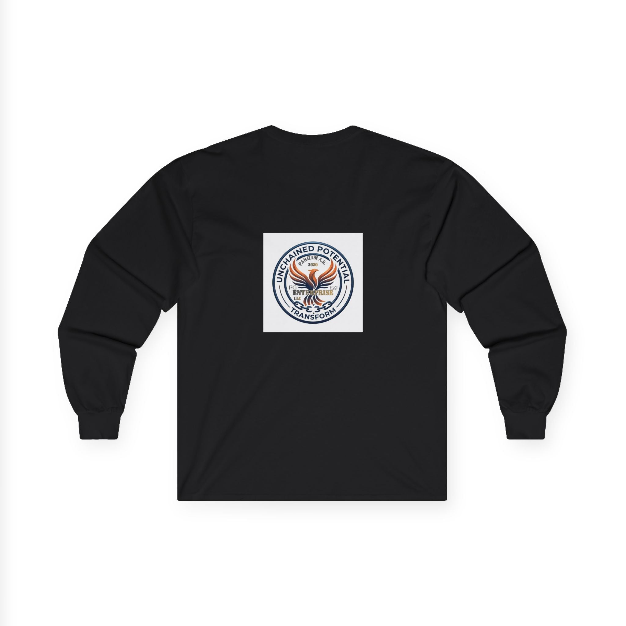 Eagle Shield Emblem Long Sleeve Tee