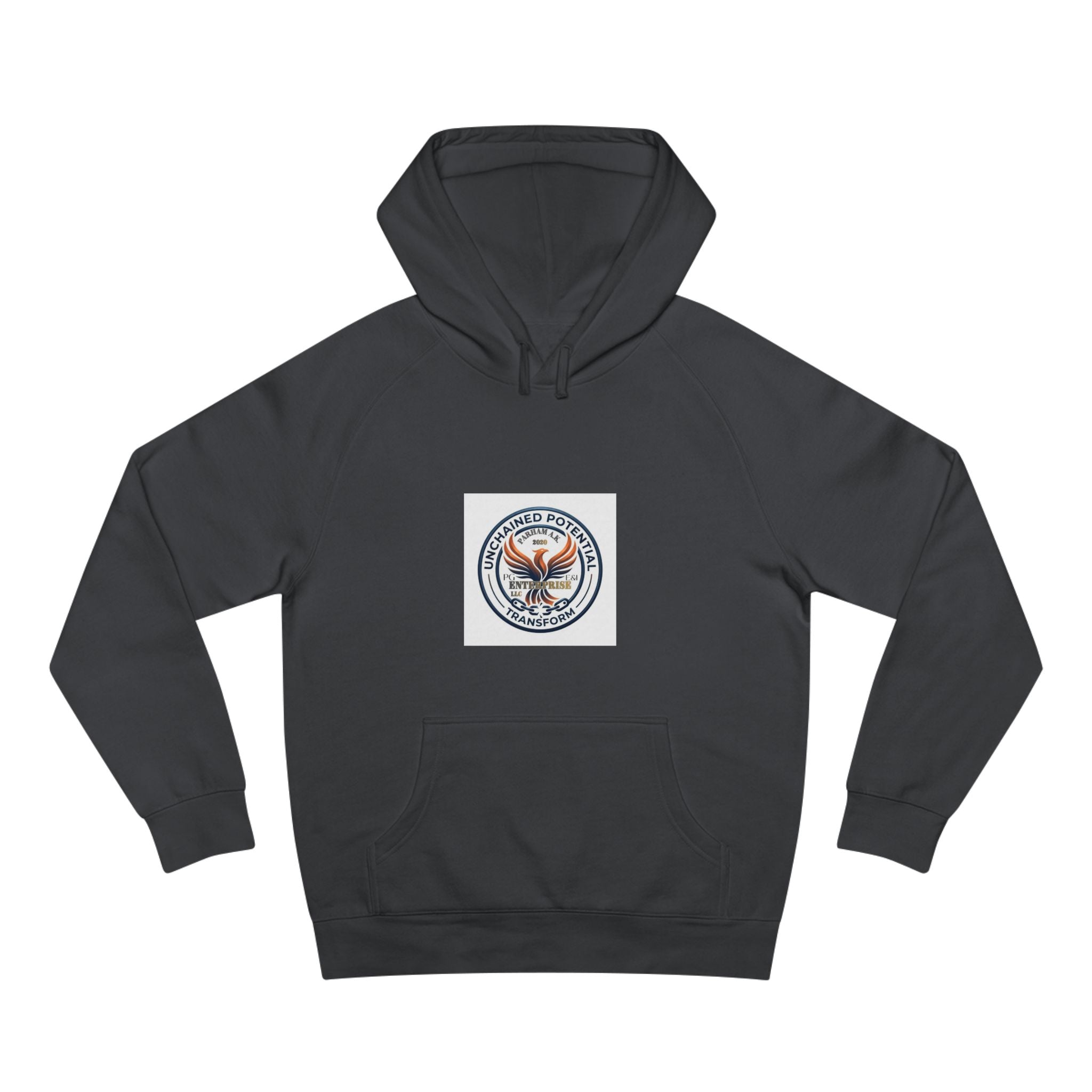 Vintage NYC Street Photo Hoodie — Times Square Statue Graphic Sweatshirt