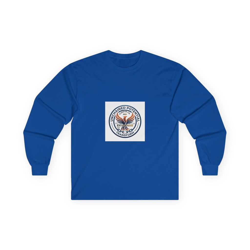 Eagle Shield Emblem Long Sleeve Tee