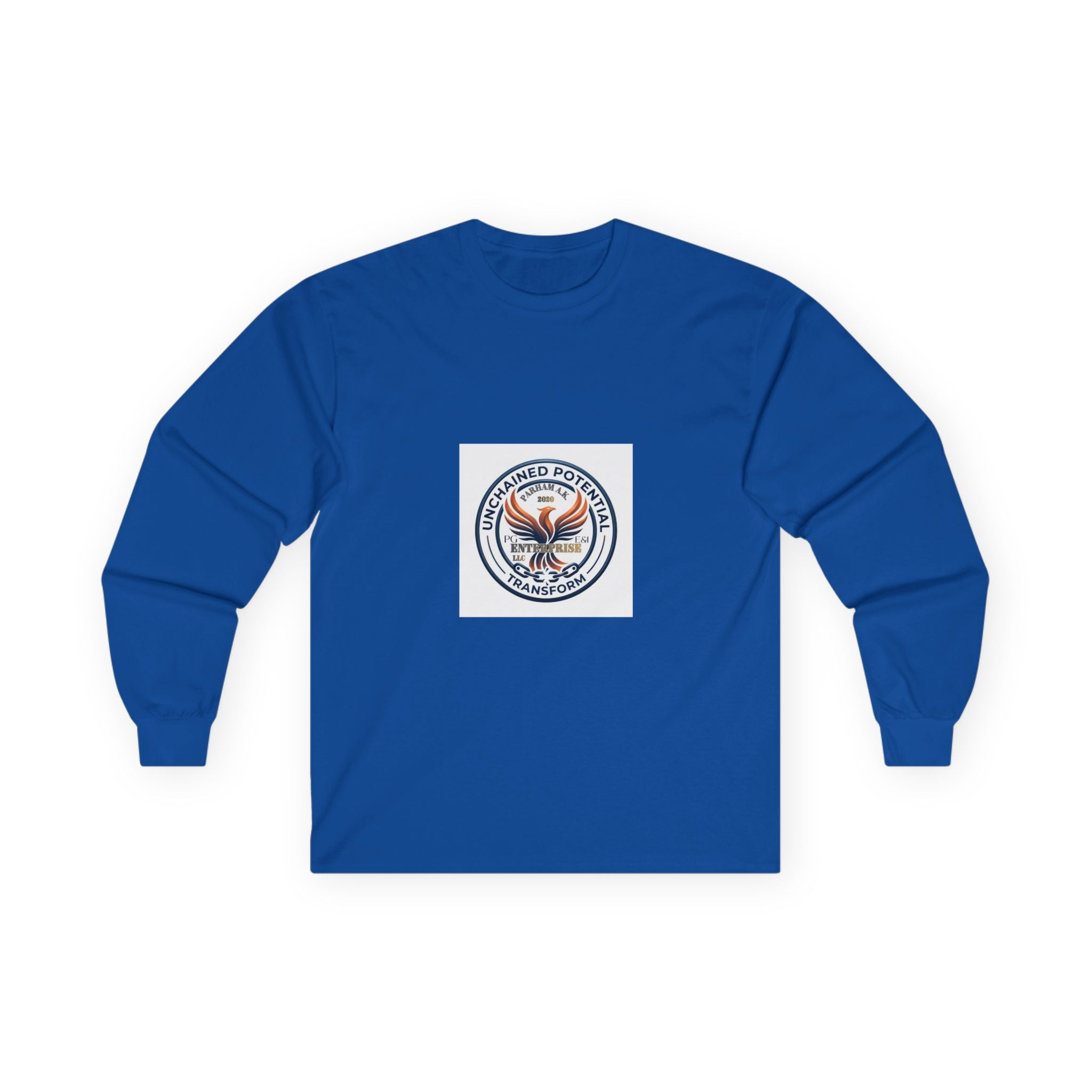 Eagle Shield Emblem Long Sleeve Tee