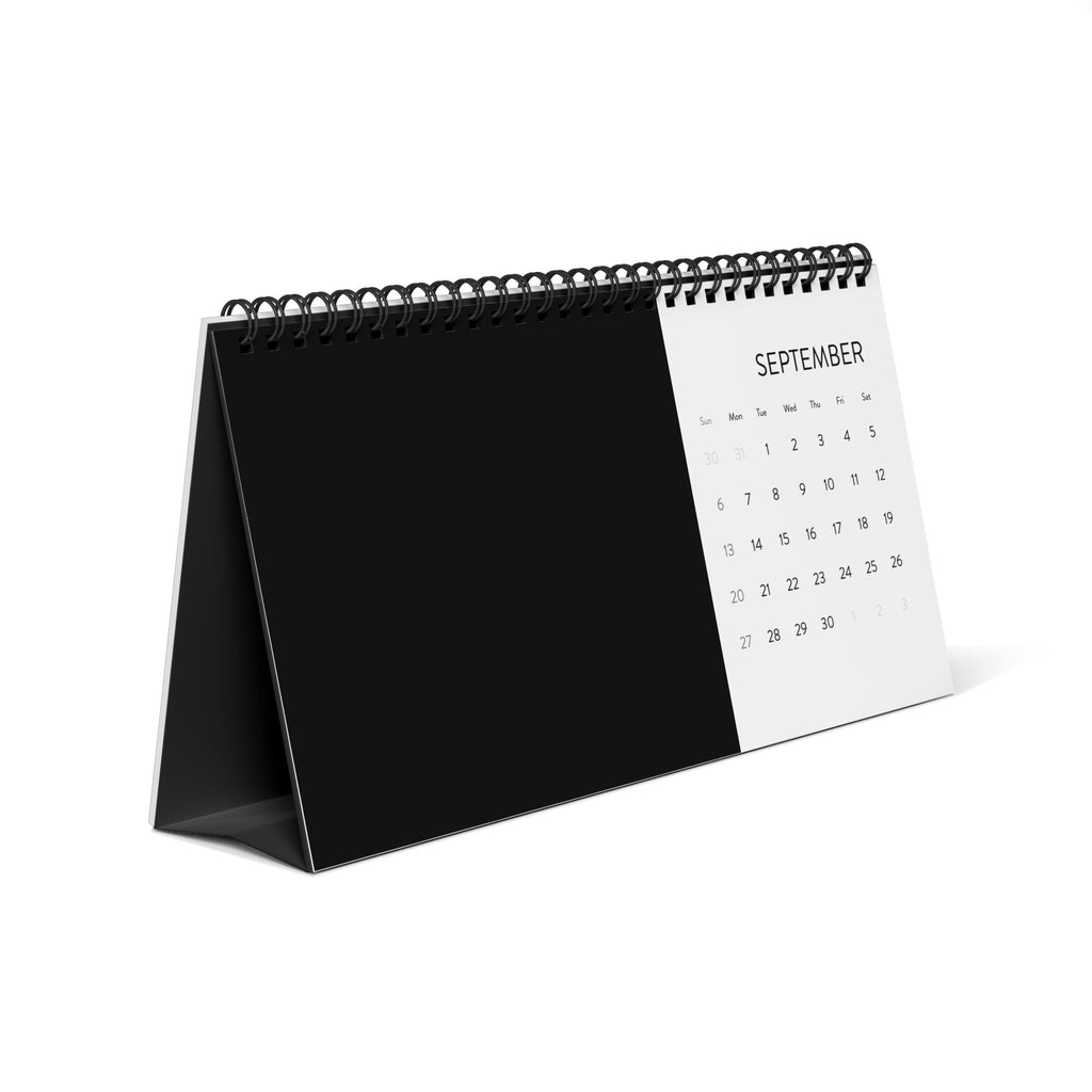 Motivational Desktop Calendar 2026 — "Unchained Potential to Rise Above" Grid
