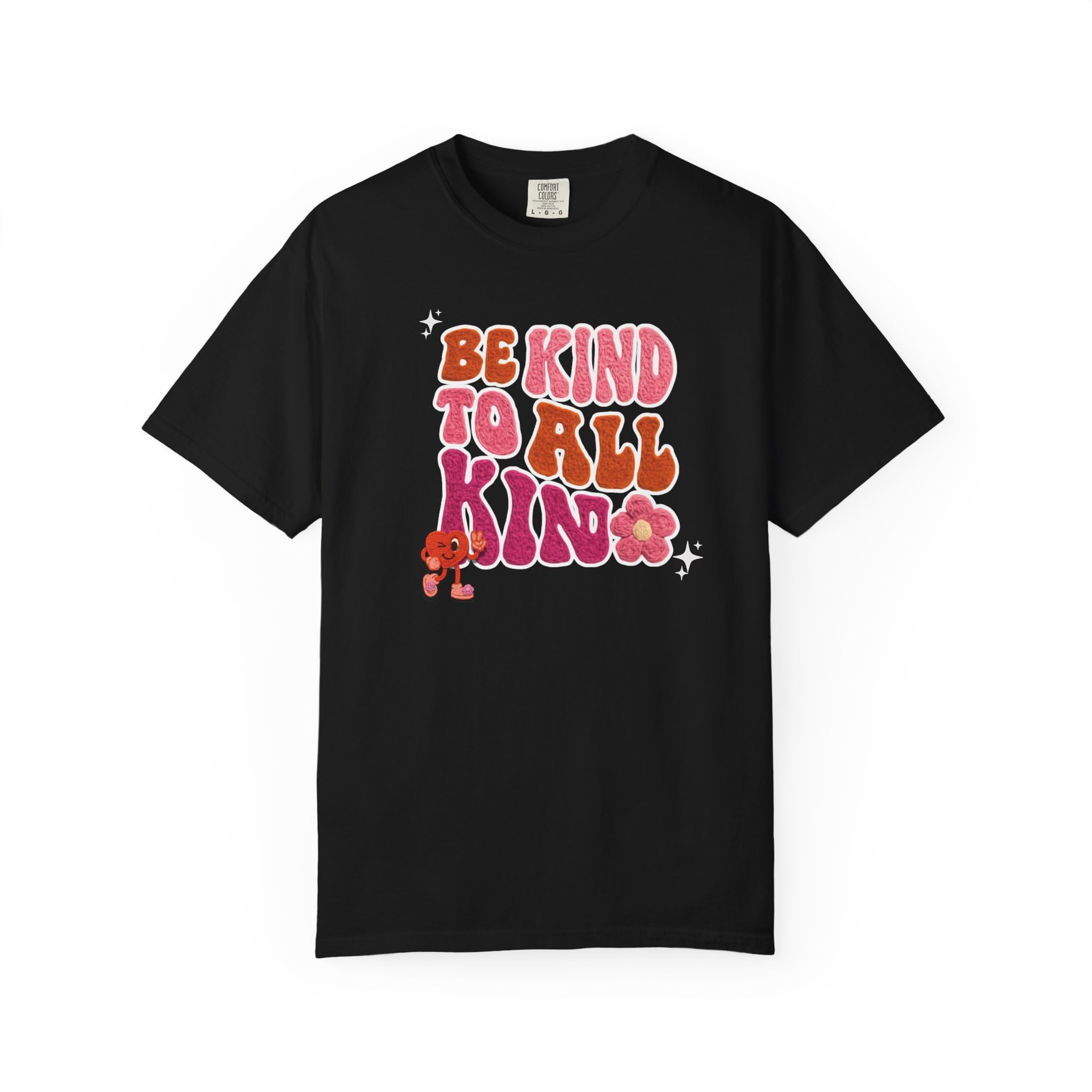 Faux Yarn Be Kind to All Kinds Retro Valentine T Shirt, Inclusive Retro Febuary Tee for para SPED Teachers and advocates, ASD