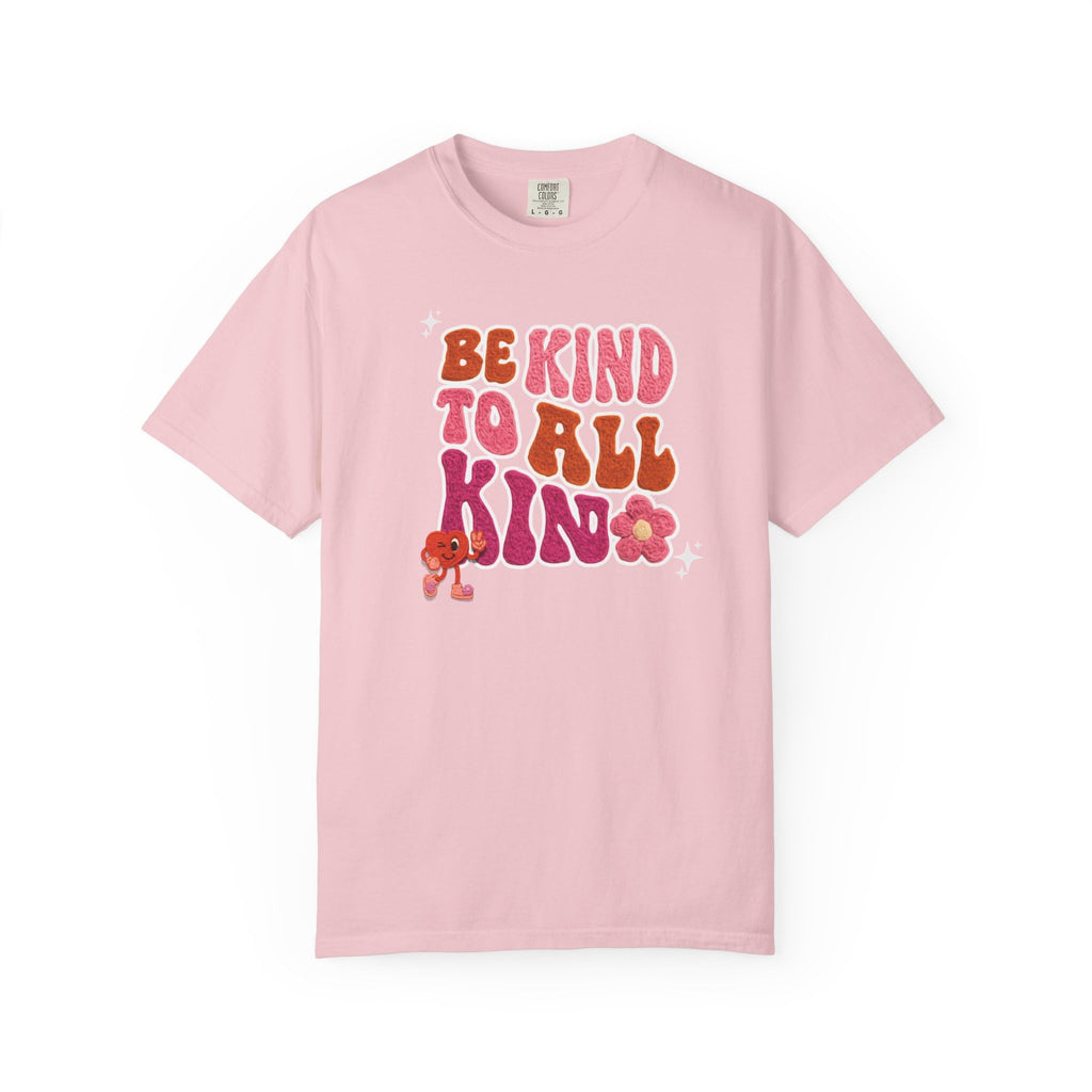 Faux Yarn Be Kind to All Kinds Retro Valentine T Shirt, Inclusive Retro Febuary Tee for para SPED Teachers and advocates, ASD