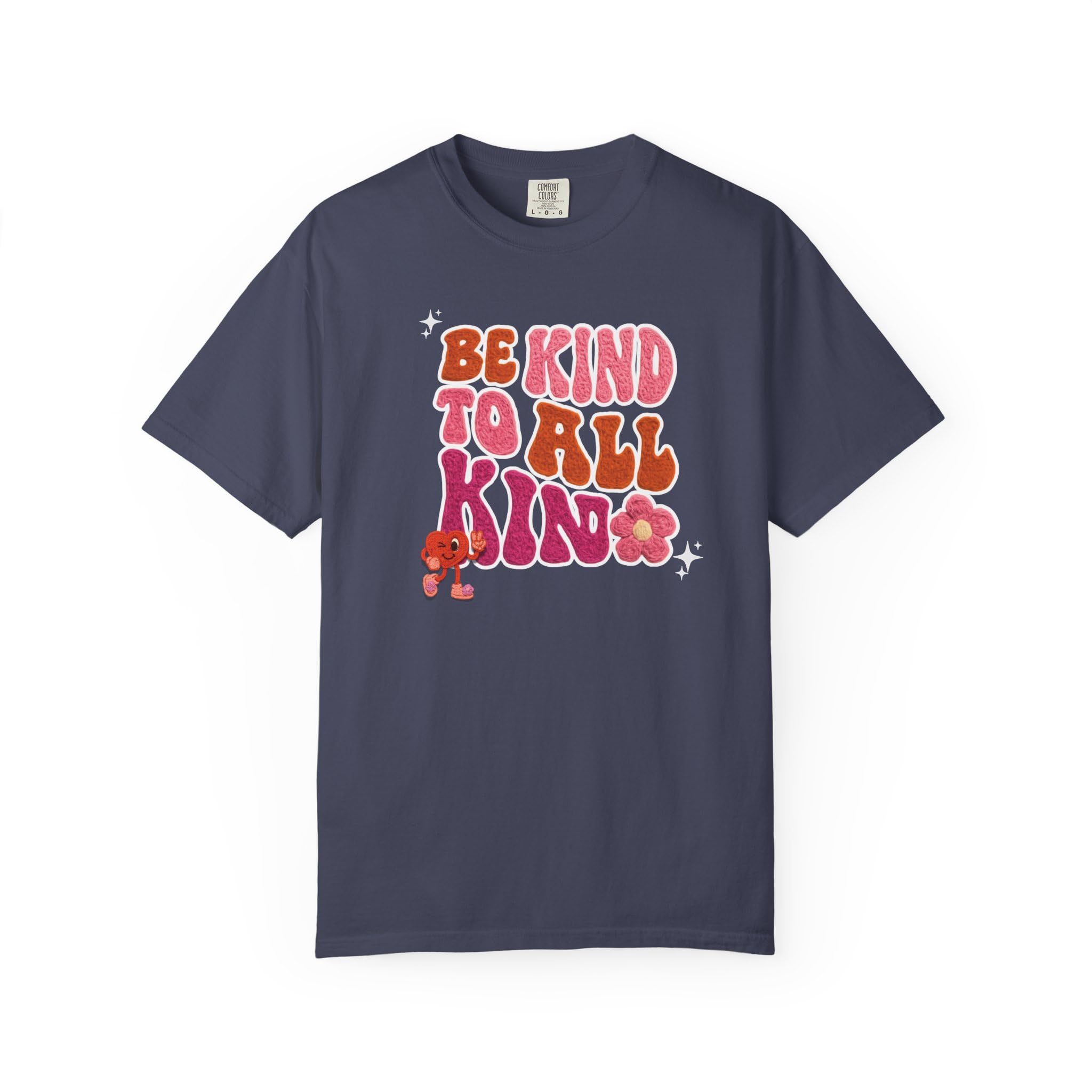Faux Yarn Be Kind to All Kinds Retro Valentine T Shirt, Inclusive Retro Febuary Tee for para SPED Teachers and advocates, ASD