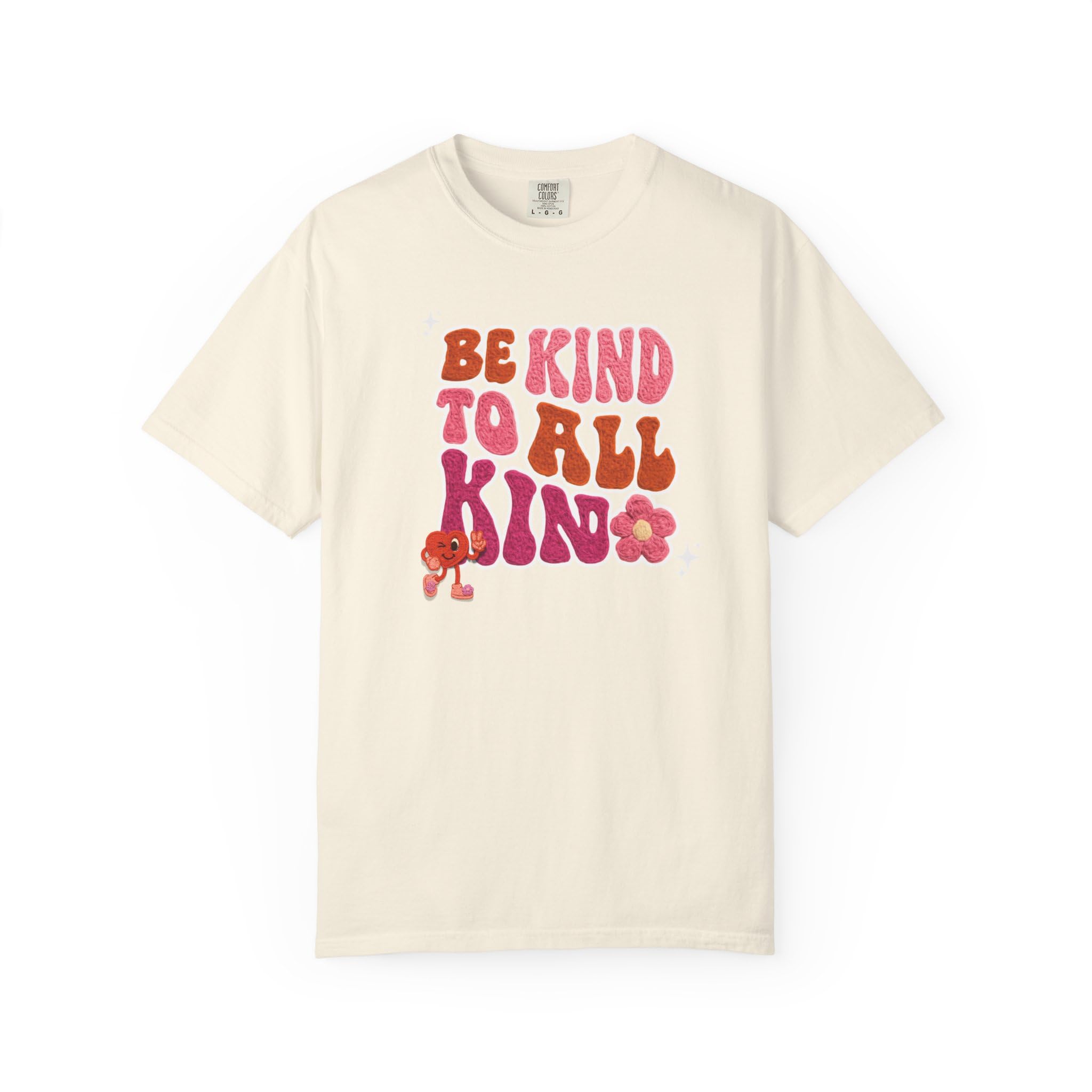 Faux Yarn Be Kind to All Kinds Retro Valentine T Shirt, Inclusive Retro Febuary Tee for para SPED Teachers and advocates, ASD