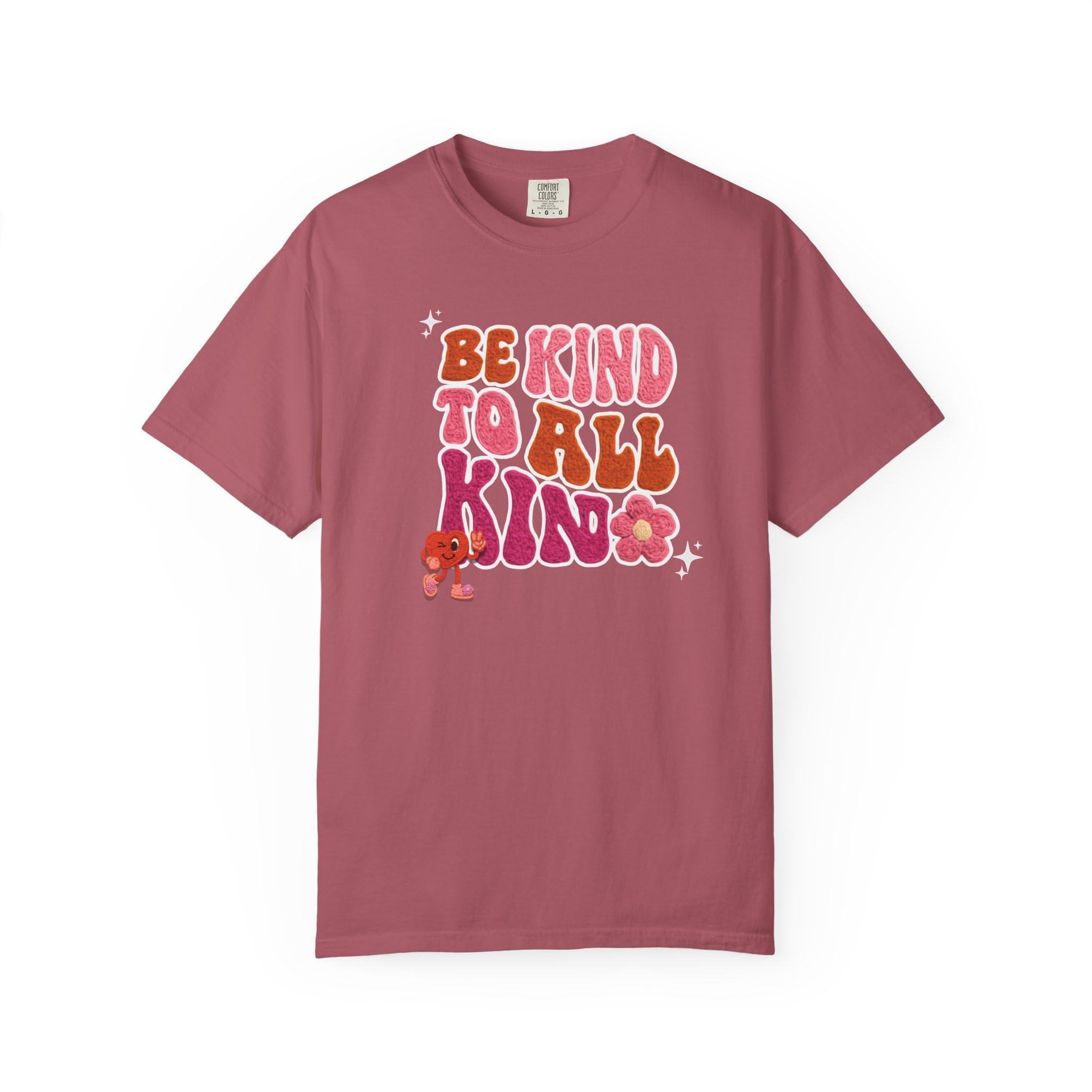 Faux Yarn Be Kind to All Kinds Retro Valentine T Shirt, Inclusive Retro Febuary Tee for para SPED Teachers and advocates, ASD