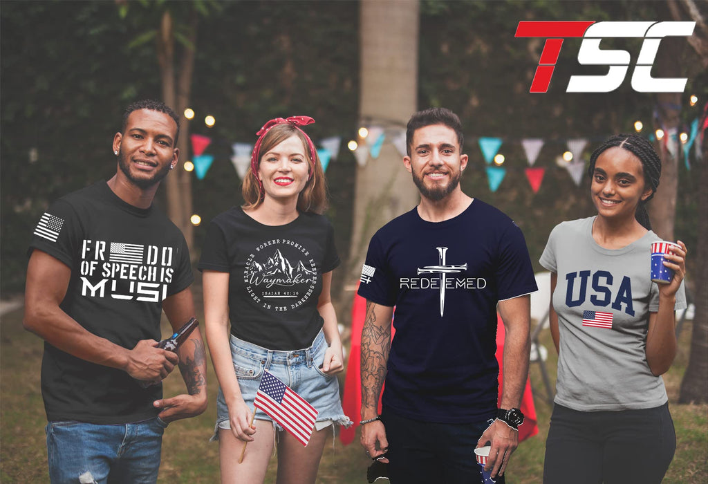Mens Christian Shirt Prayer The Strongest Wireless Connection Flag Sleeve Short Sleeve T-Shirt Graphic Tee