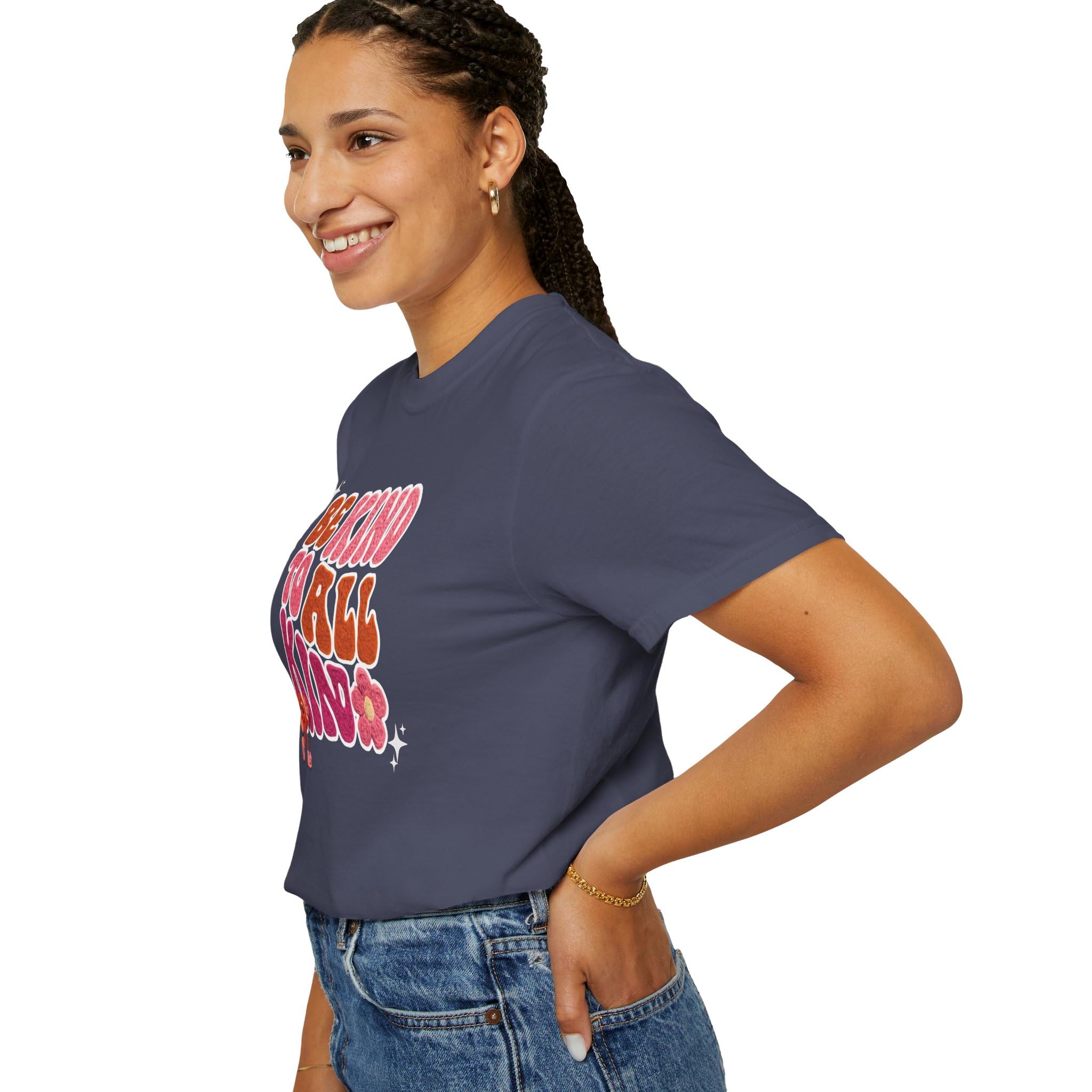 Faux Yarn Be Kind to All Kinds Retro Valentine T Shirt, Inclusive Retro Febuary Tee for para SPED Teachers and advocates, ASD