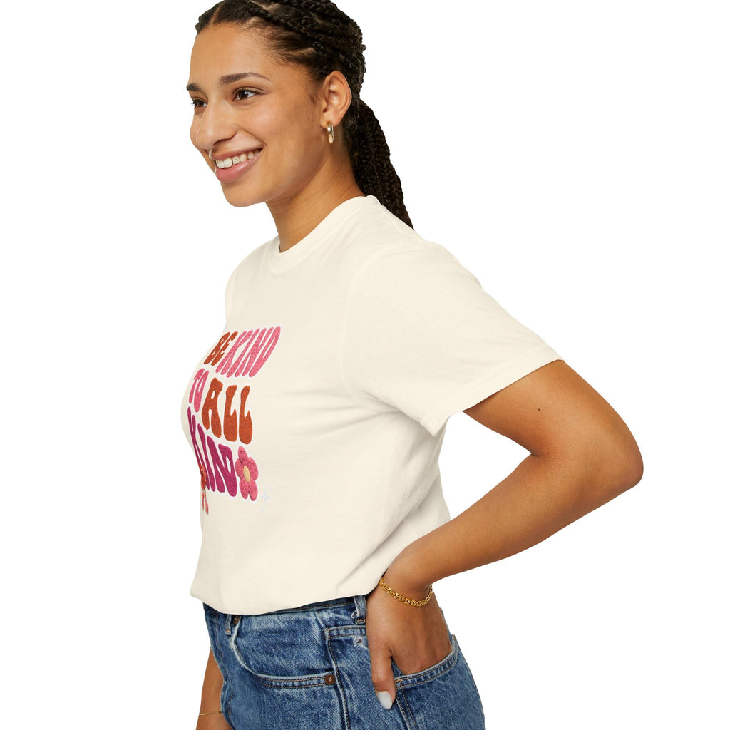 Faux Yarn Be Kind to All Kinds Retro Valentine T Shirt, Inclusive Retro Febuary Tee for para SPED Teachers and advocates, ASD
