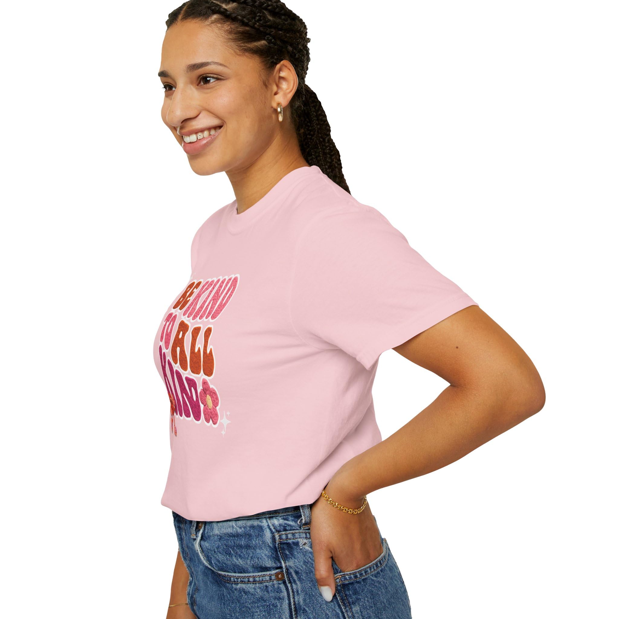 Faux Yarn Be Kind to All Kinds Retro Valentine T Shirt, Inclusive Retro Febuary Tee for para SPED Teachers and advocates, ASD