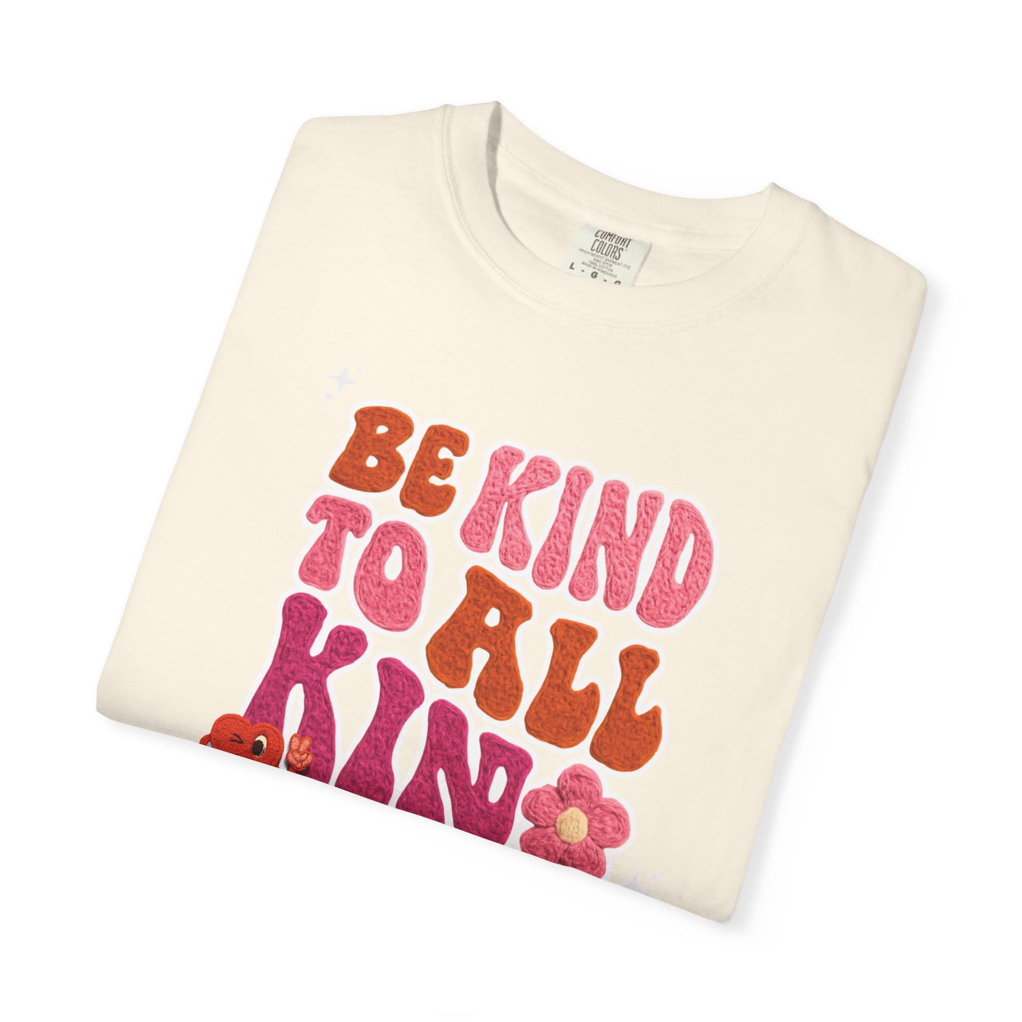 Faux Yarn Be Kind to All Kinds Retro Valentine T Shirt, Inclusive Retro Febuary Tee for para SPED Teachers and advocates, ASD