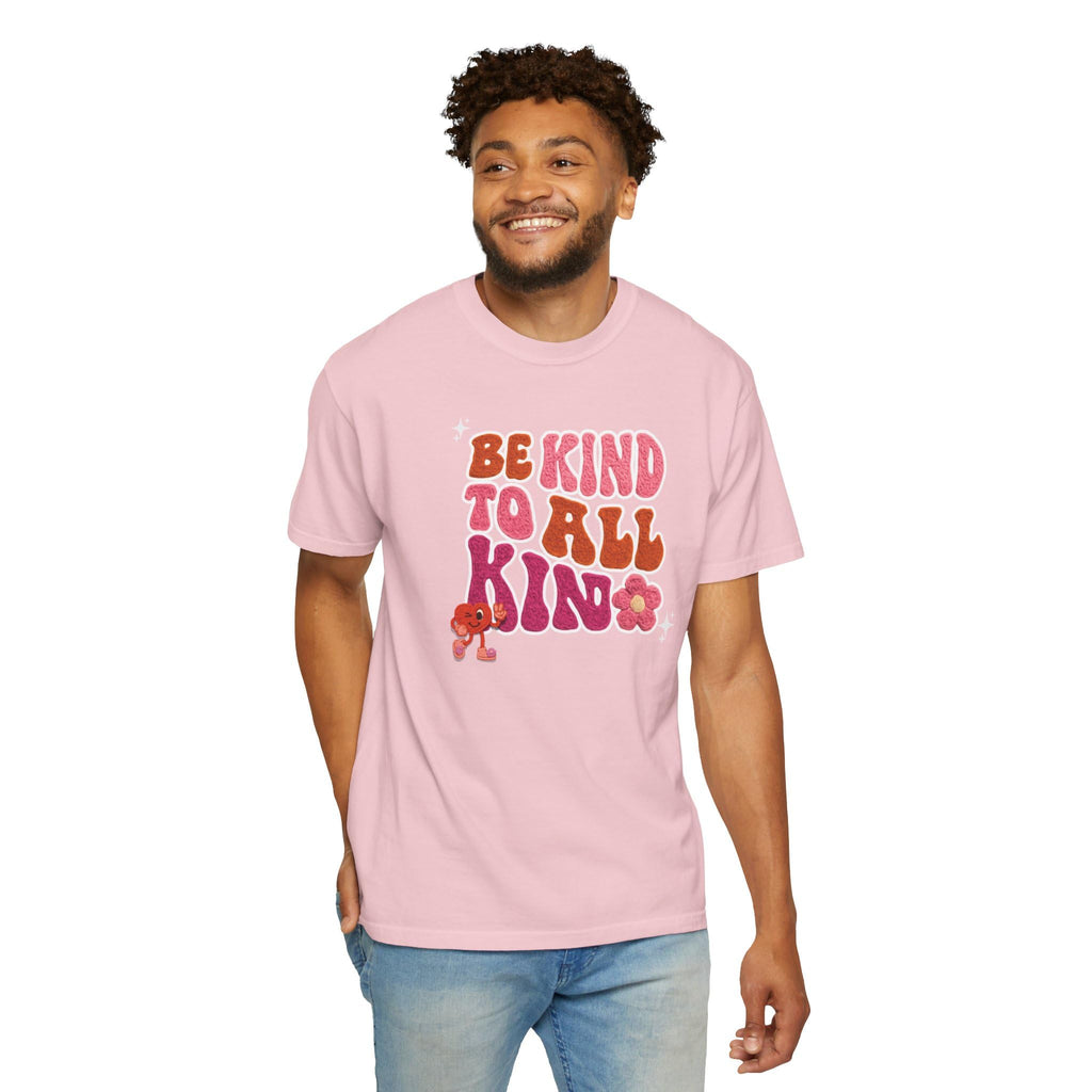 Faux Yarn Be Kind to All Kinds Retro Valentine T Shirt, Inclusive Retro Febuary Tee for para SPED Teachers and advocates, ASD