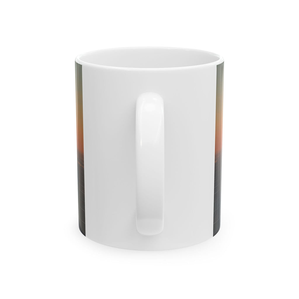 AK Enterprise LLC Logo Ceramic Mug — Sunrise Branded Coffee Cup (11oz & 15oz)