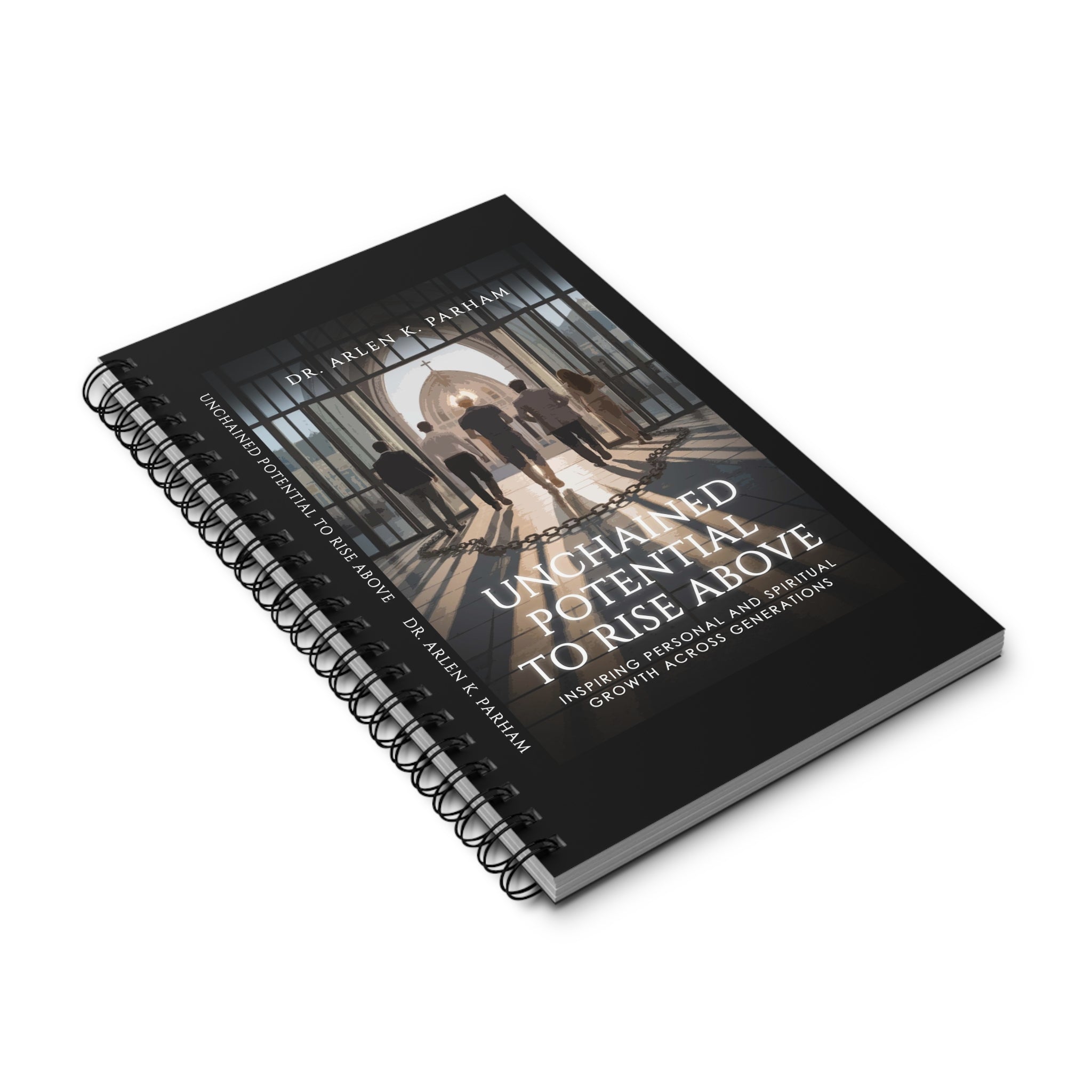 Spiral Journal — "Unchained Potential to Rise Above" Inspirational Faith Journal