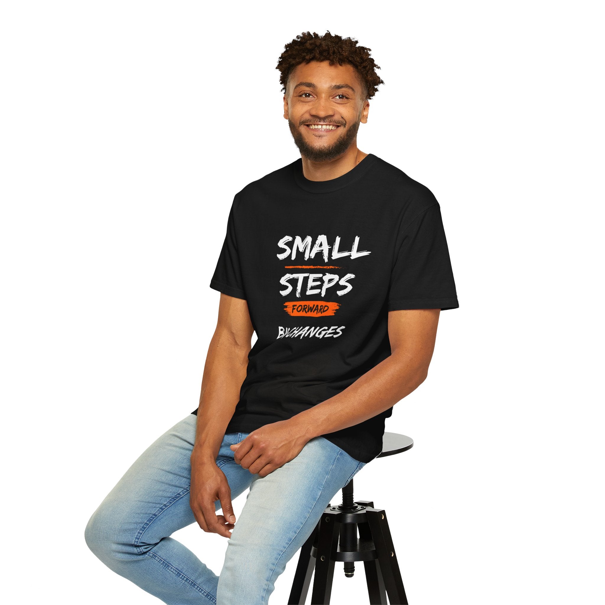 Small Steps Forward T‑Shirt — Motivational Quote Tee