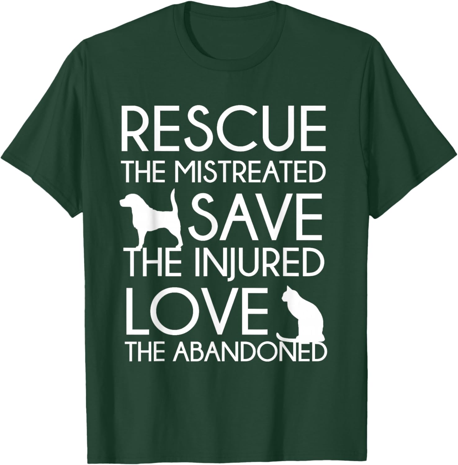 Animal Rescue Gift - Saving Animals - Dog Lover T-Shirt