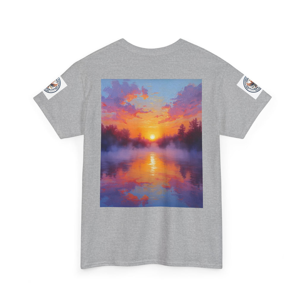 Stay Focused on Today Tee — Inspirational Motivational Cotton T‑Shirt