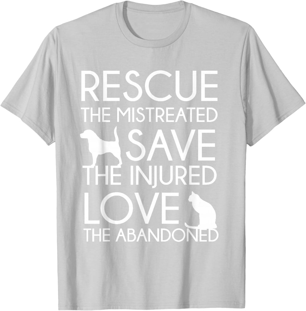 Animal Rescue Gift - Saving Animals - Dog Lover T-Shirt