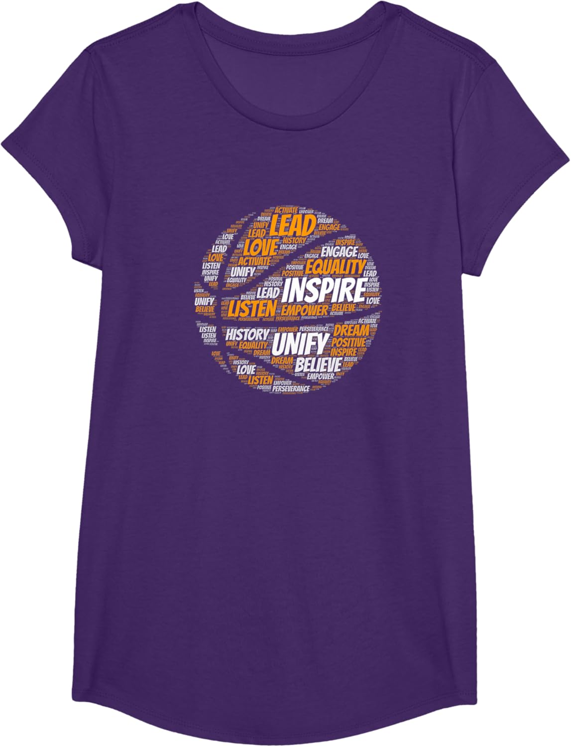 Motivational Quote Basketball Inspiring Words T-Shirt