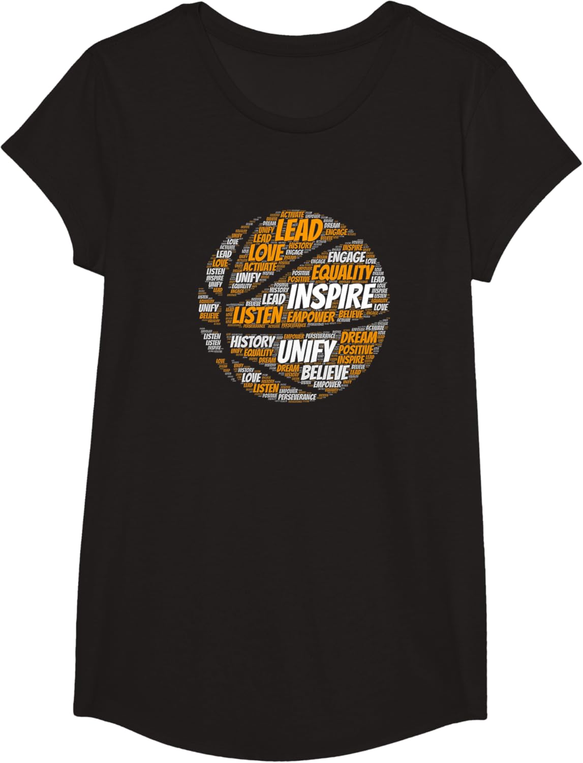 Motivational Quote Basketball Inspiring Words T-Shirt