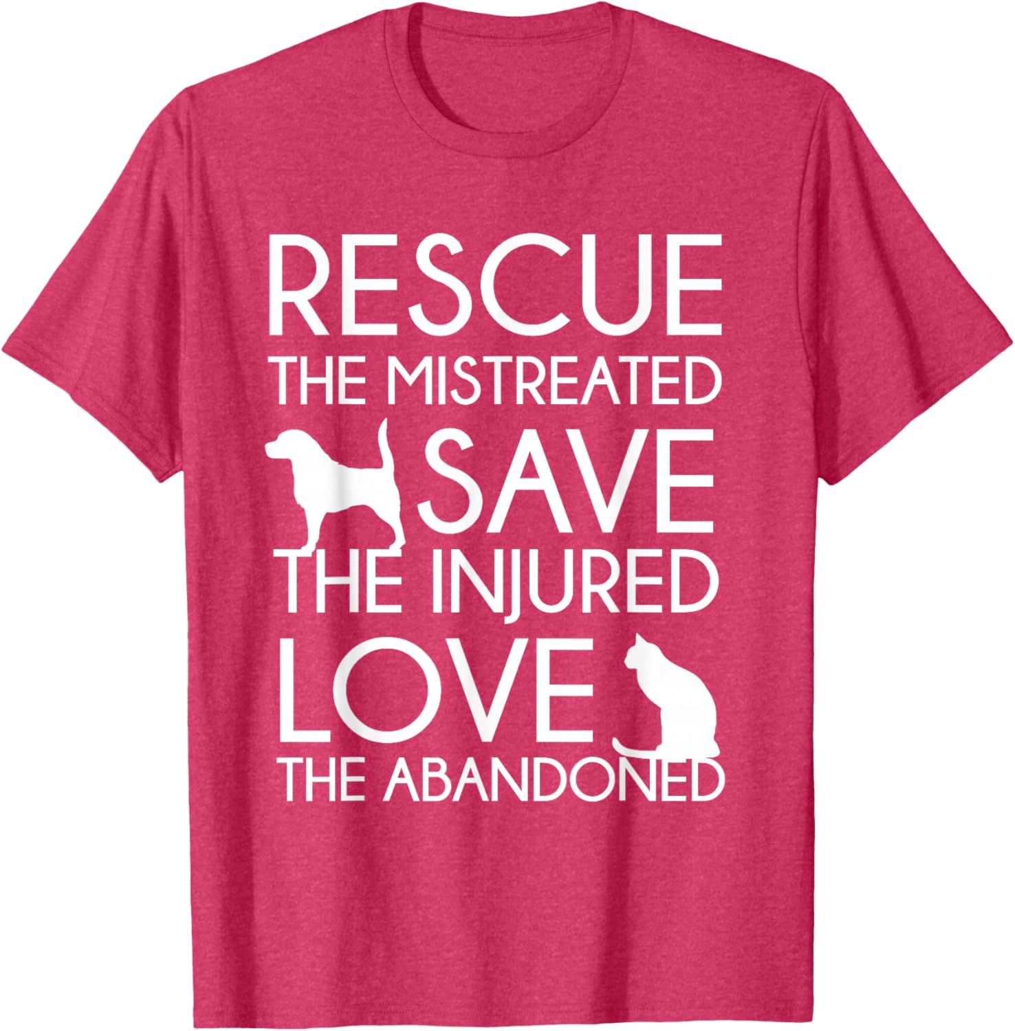 Animal Rescue Gift - Saving Animals - Dog Lover T-Shirt