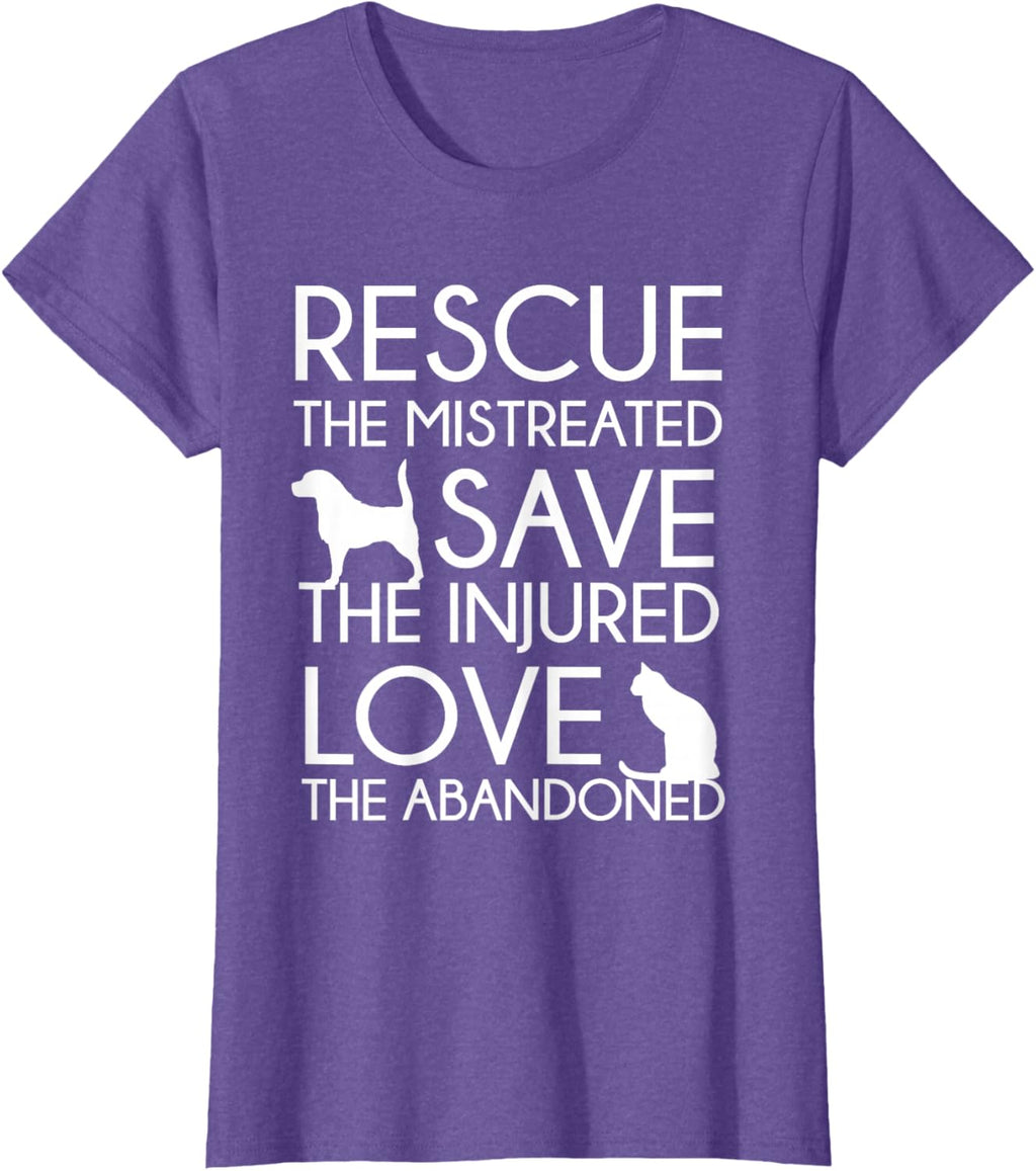 Animal Rescue Gift - Saving Animals - Dog Lover T-Shirt