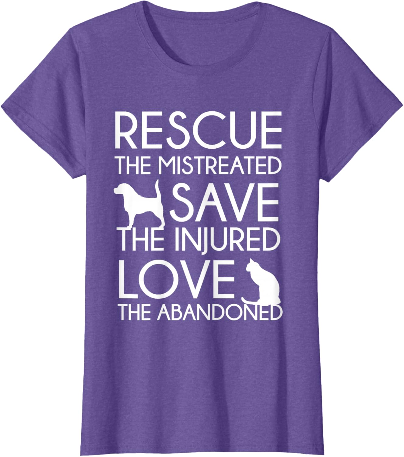 Animal Rescue Gift - Saving Animals - Dog Lover T-Shirt