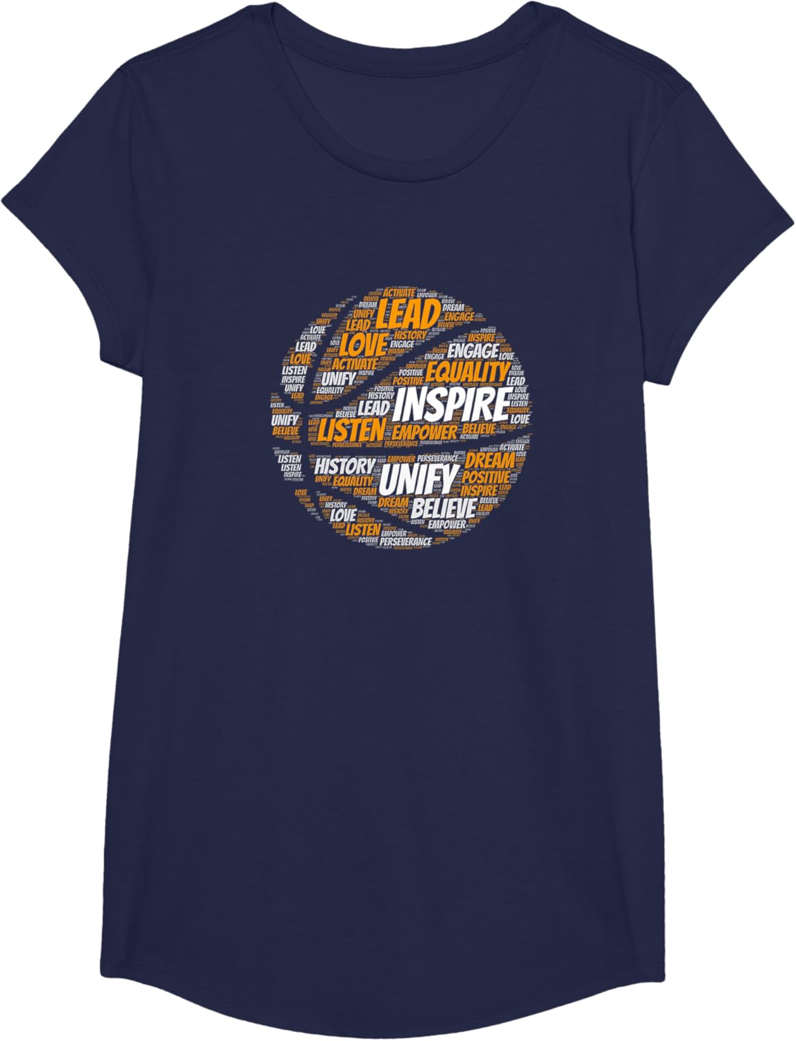 Motivational Quote Basketball Inspiring Words T-Shirt