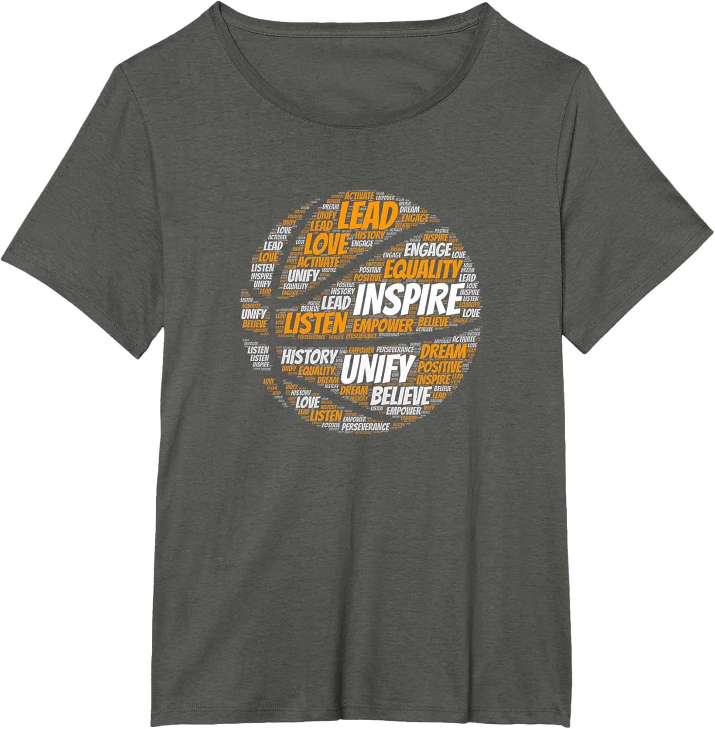 Motivational Quote Basketball Inspiring Words T-Shirt