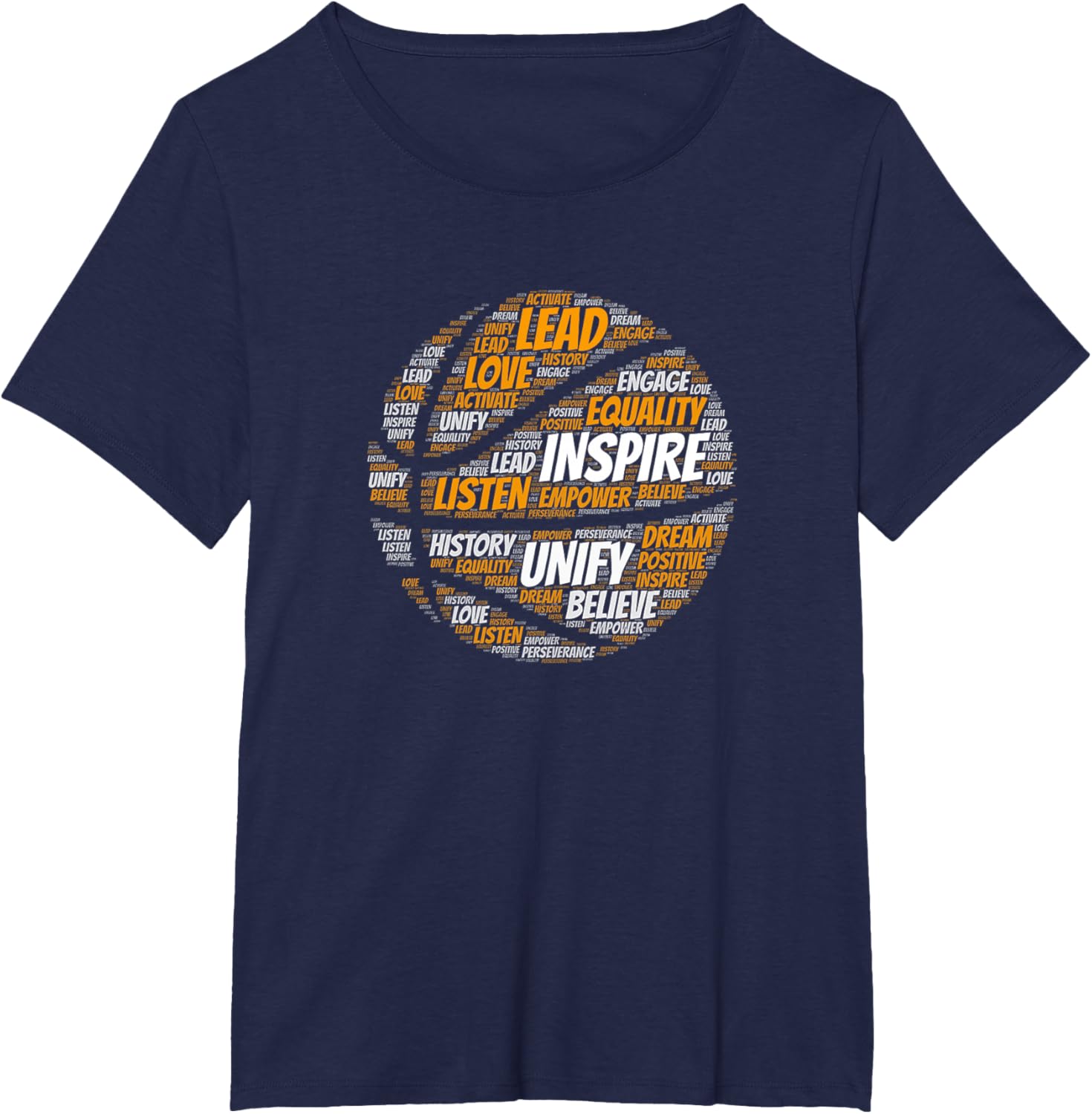 Motivational Quote Basketball Inspiring Words T-Shirt