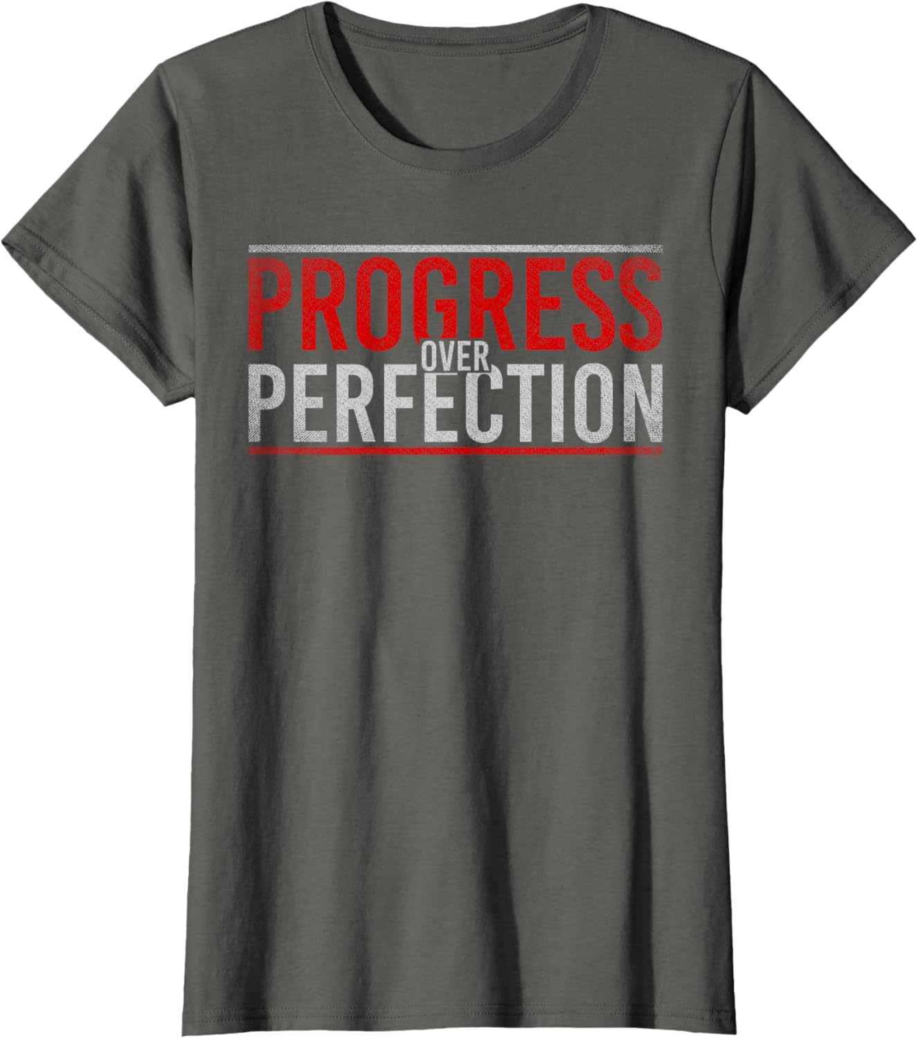 Progress Over Perfection Motivational T-Shirt